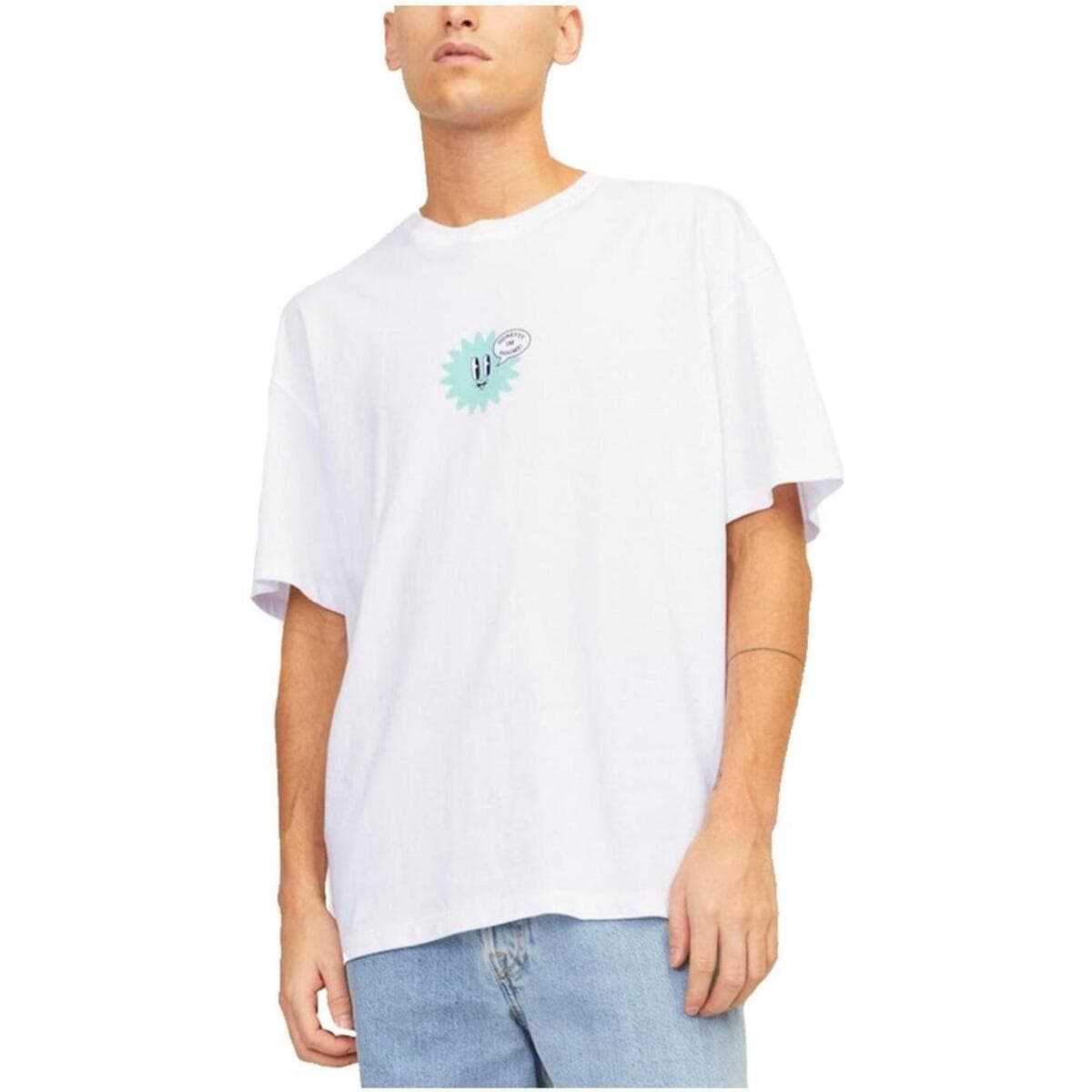 Men's T-Shirts Jack & Jones White