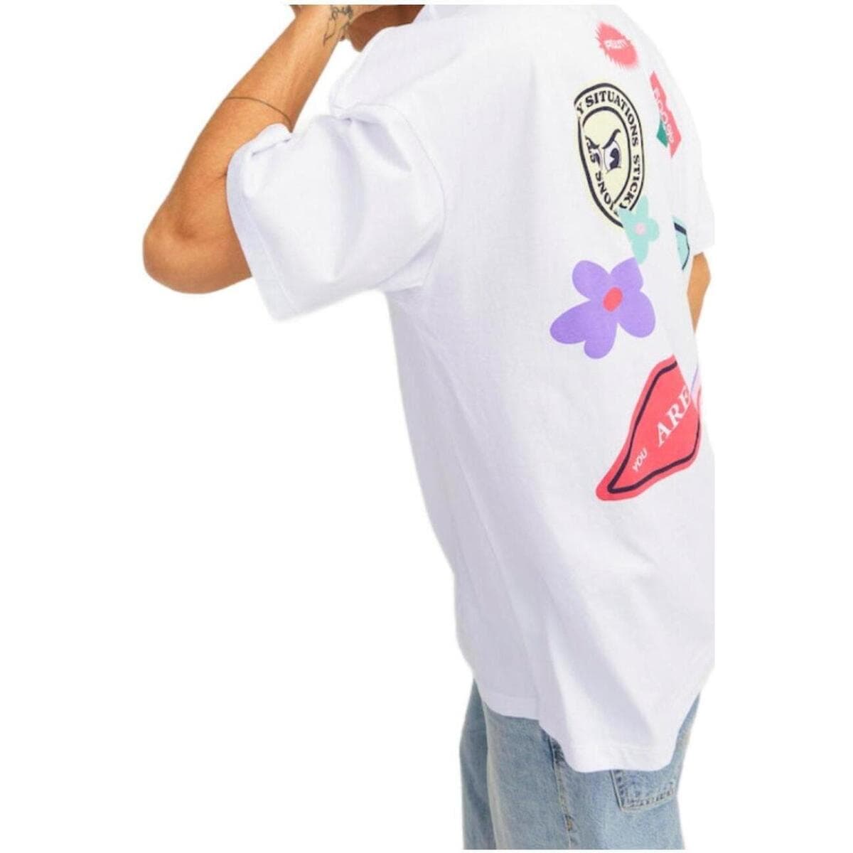 Men's T-Shirts Jack & Jones White