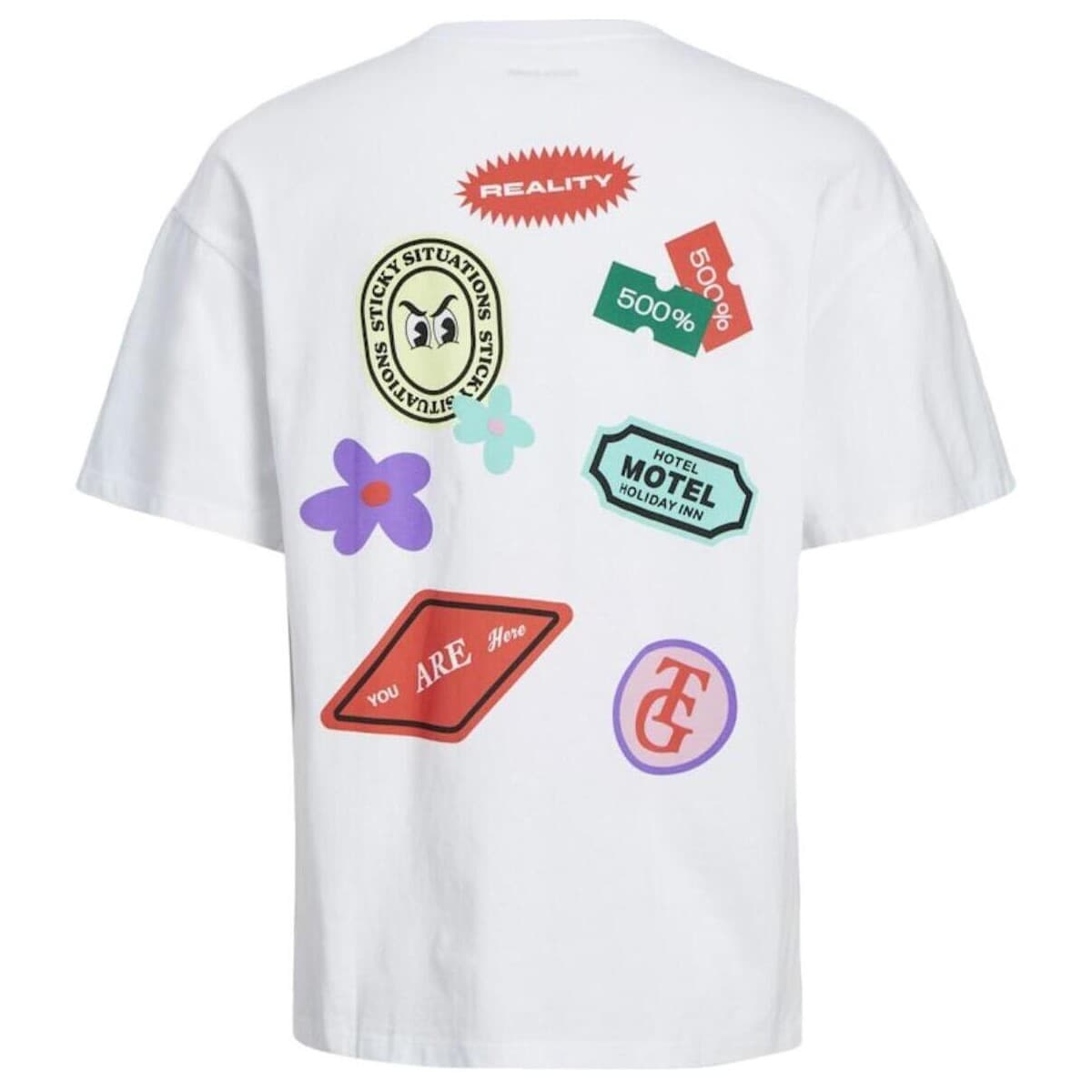 Men's T-Shirts Jack & Jones White