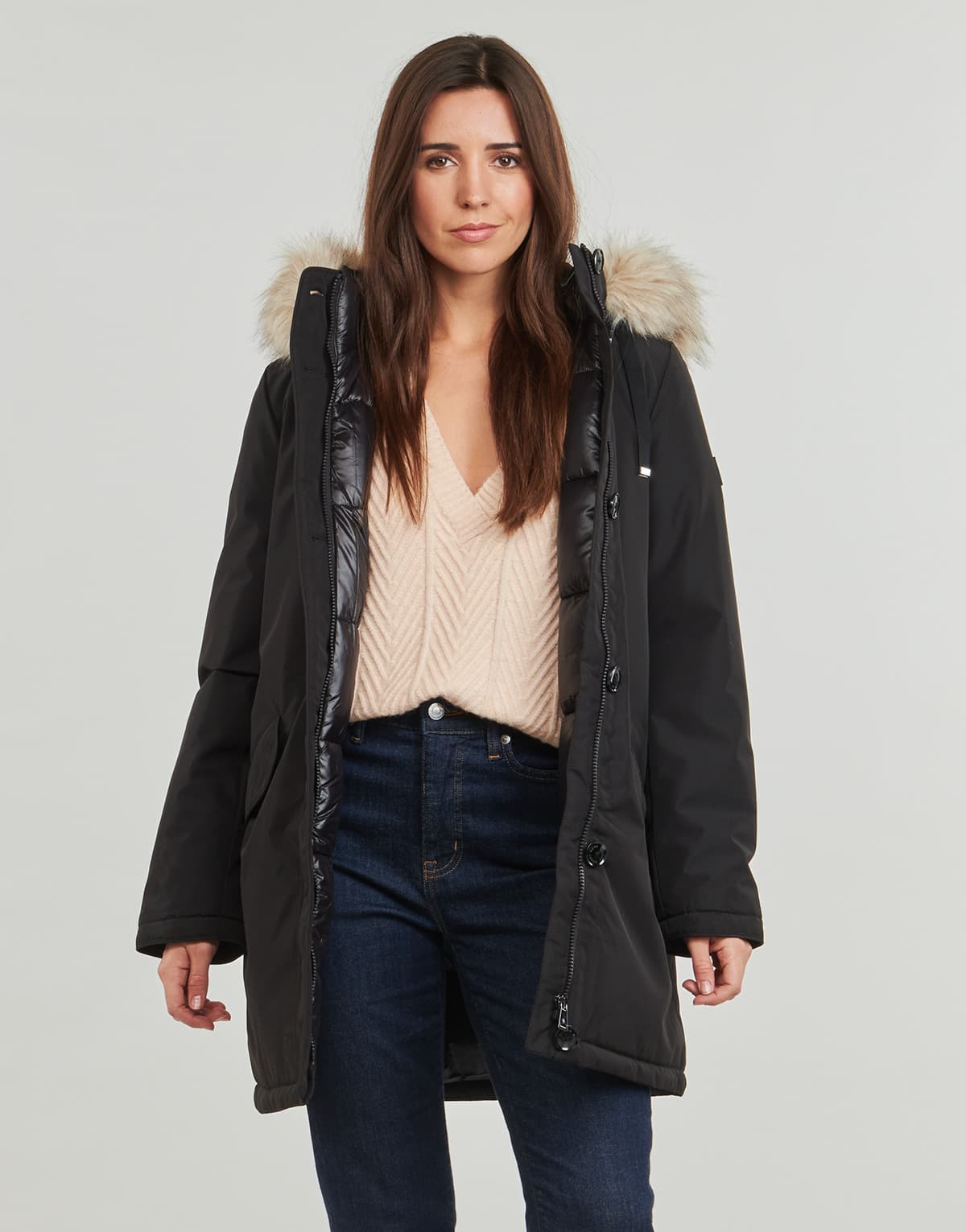 Women's Parkas Lauren Ralph Lauren Black