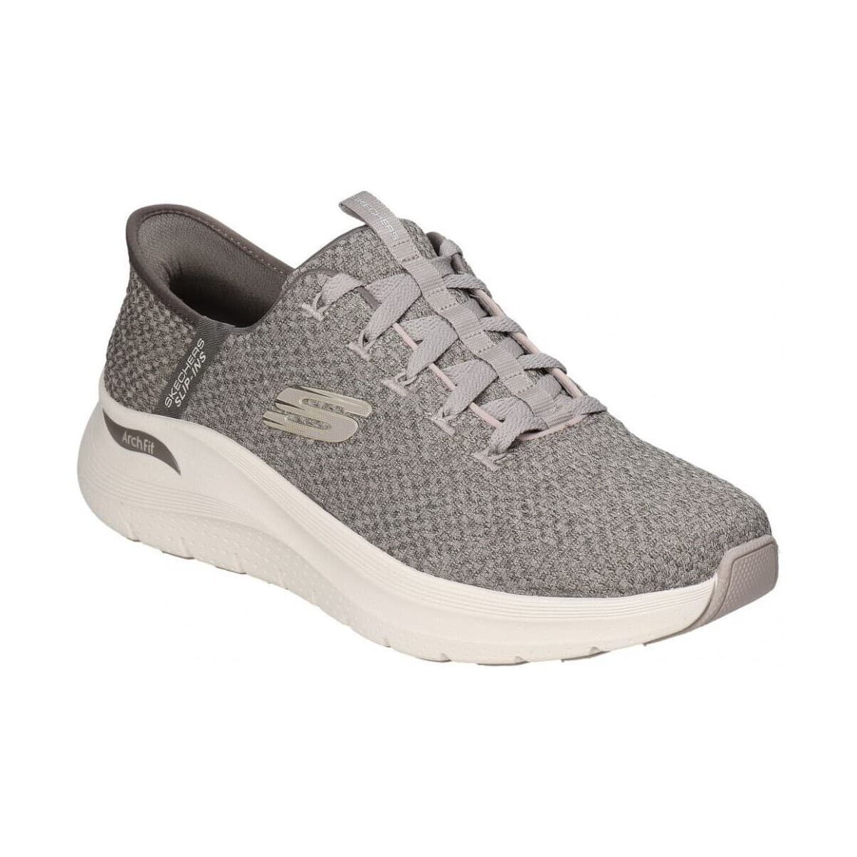 Men's Gym Shoes Skechers Beige