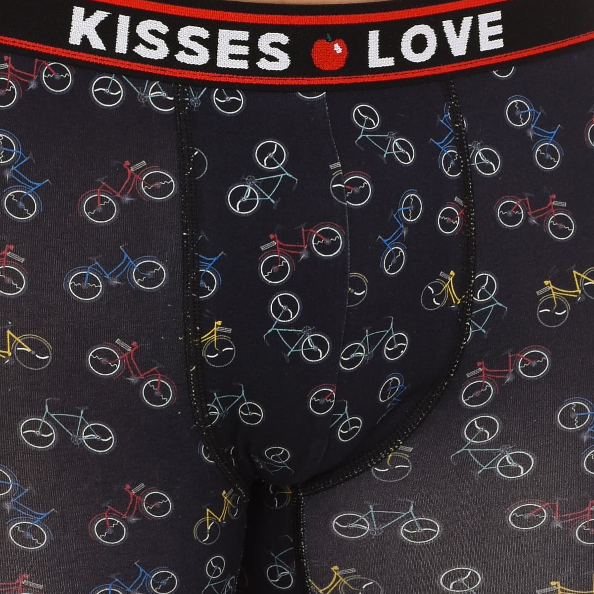 Men's Boxer Briefs Kisses And Love Red