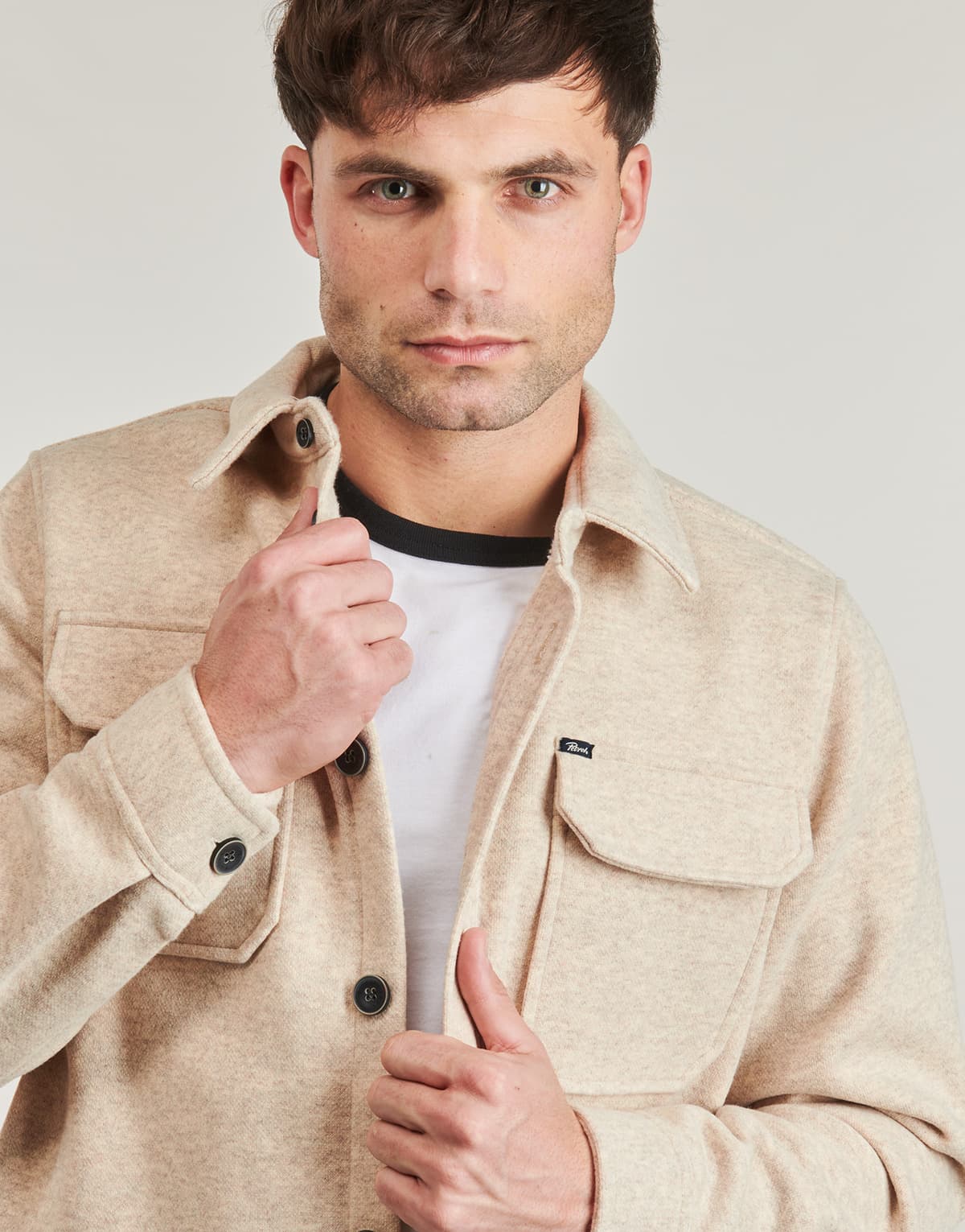 Men's T-Shirts Petrol Industries Beige