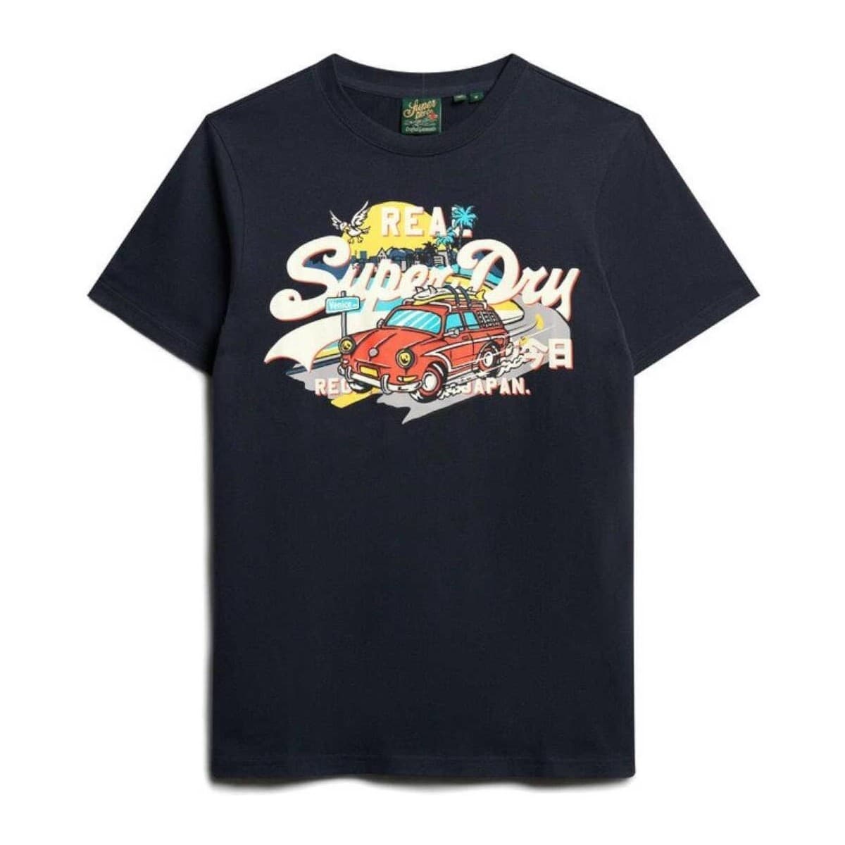 Men's T-Shirts Superdry Blue