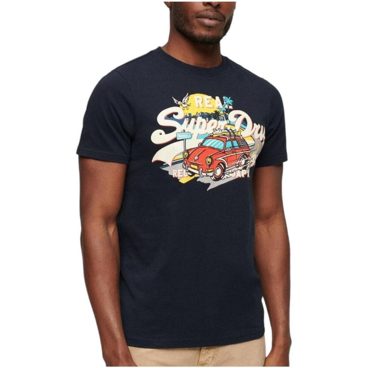 Men's T-Shirts Superdry Blue
