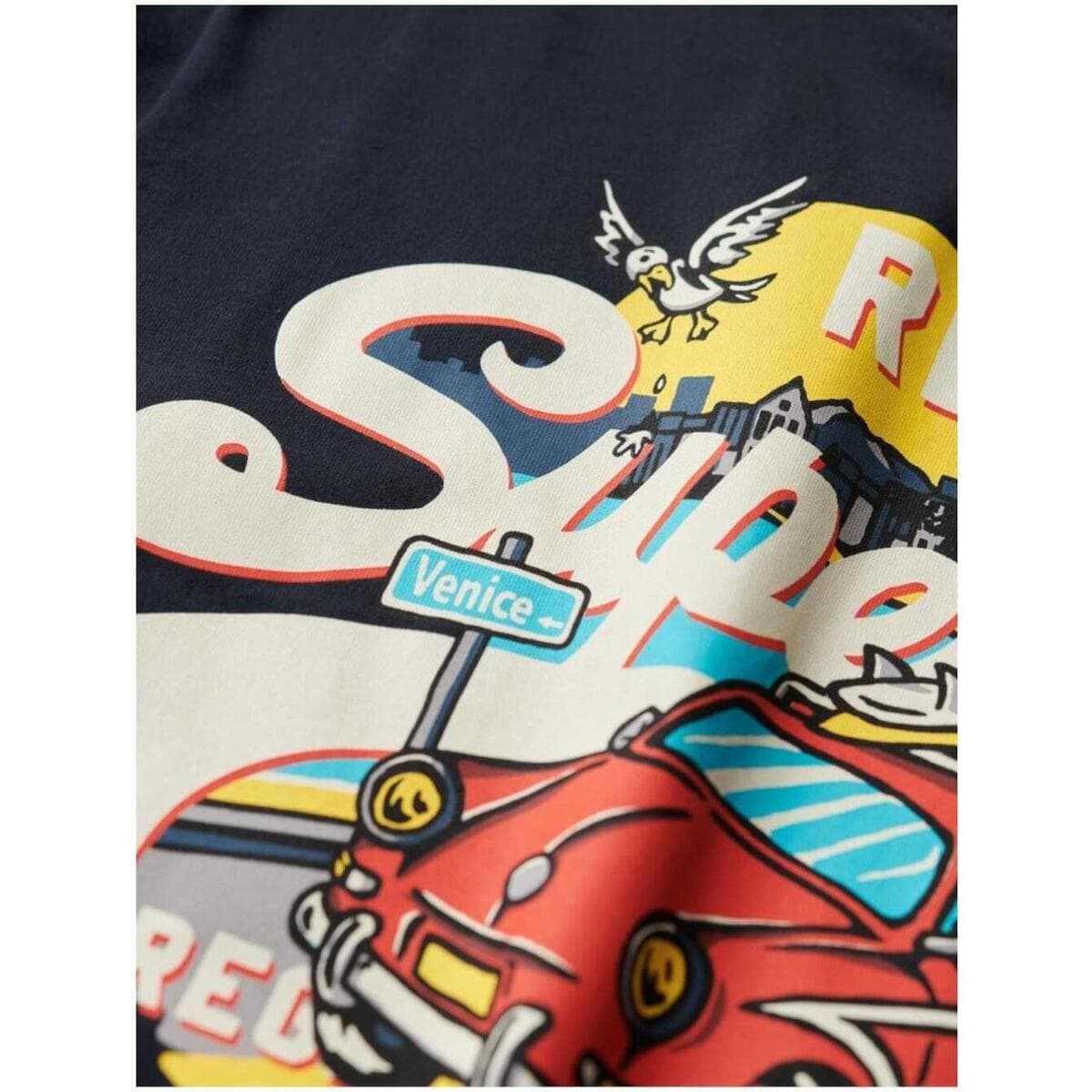 Men's T-Shirts Superdry Blue