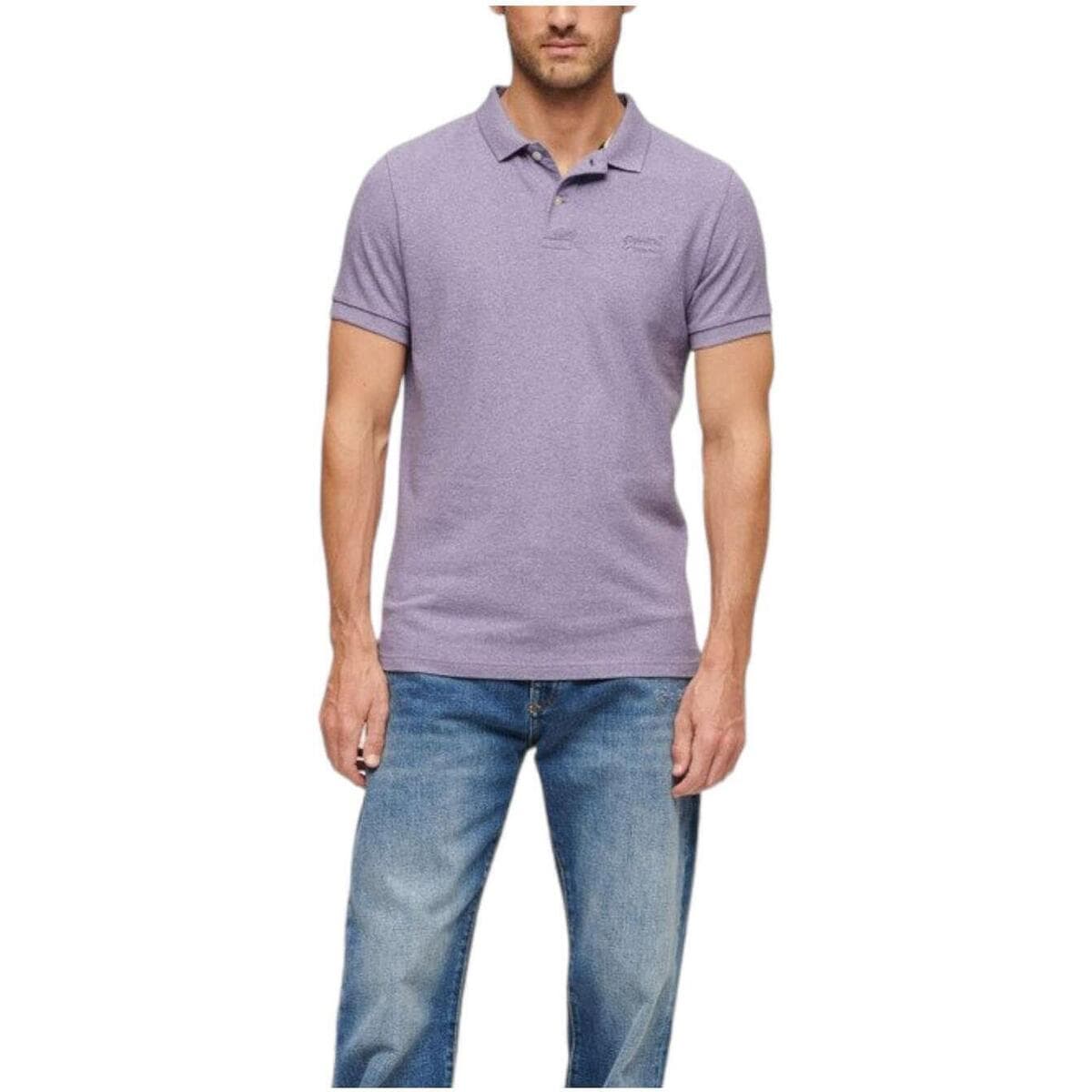 Men's T-Shirts Superdry Purple