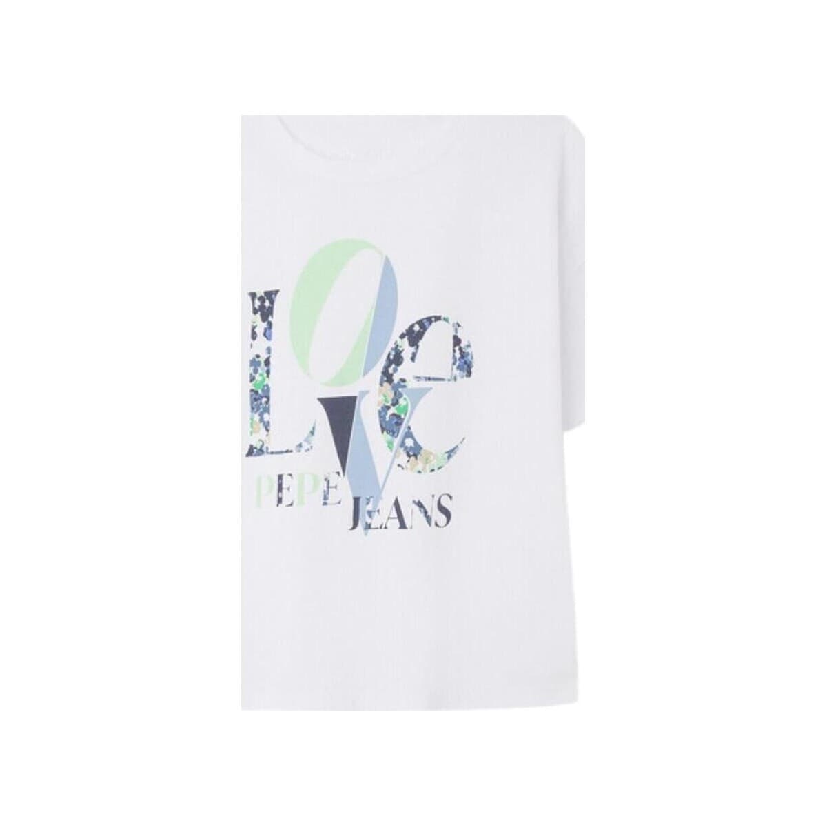 Girls' T-Shirts Pepe Jeans White