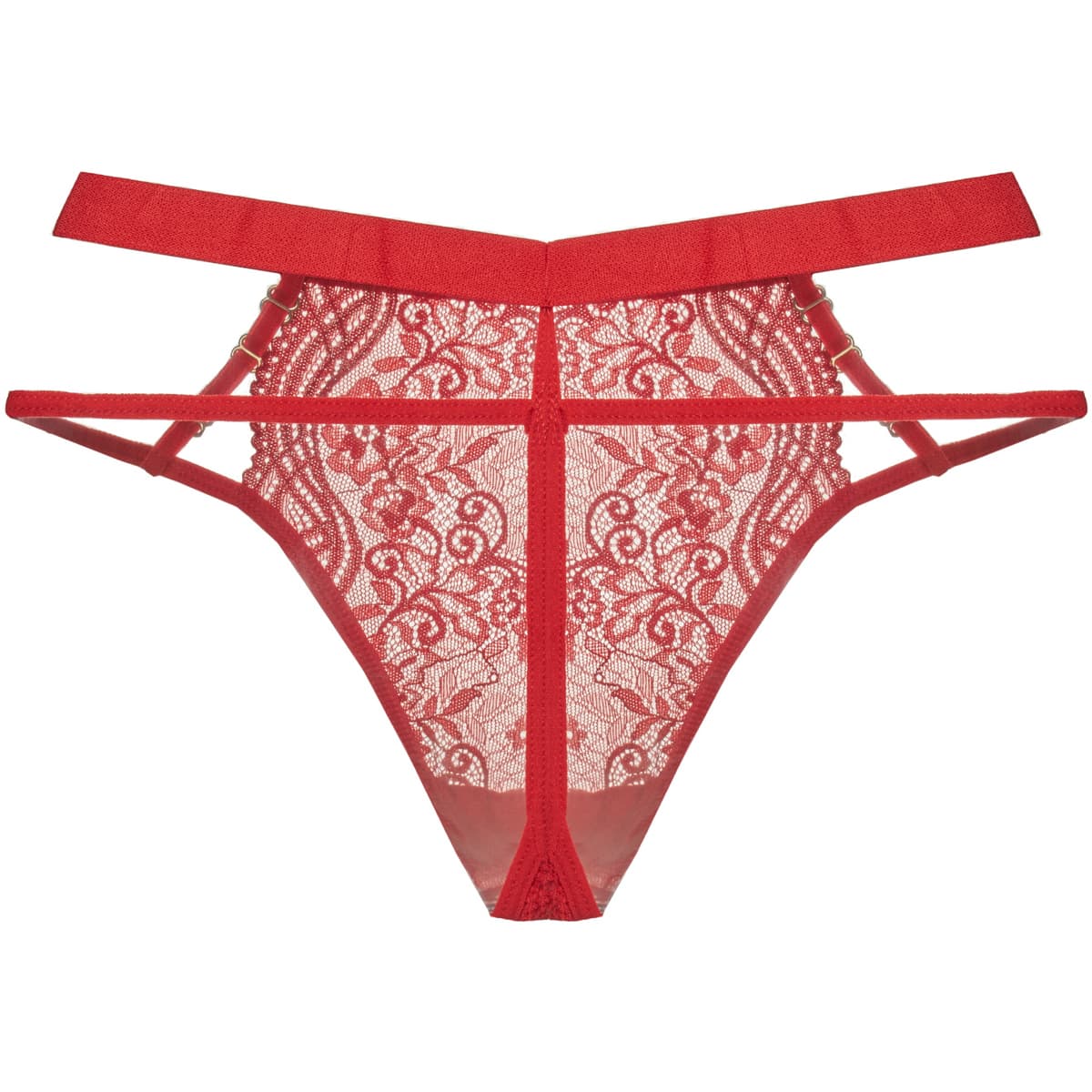 Women's Briefs Kisses And Love Red