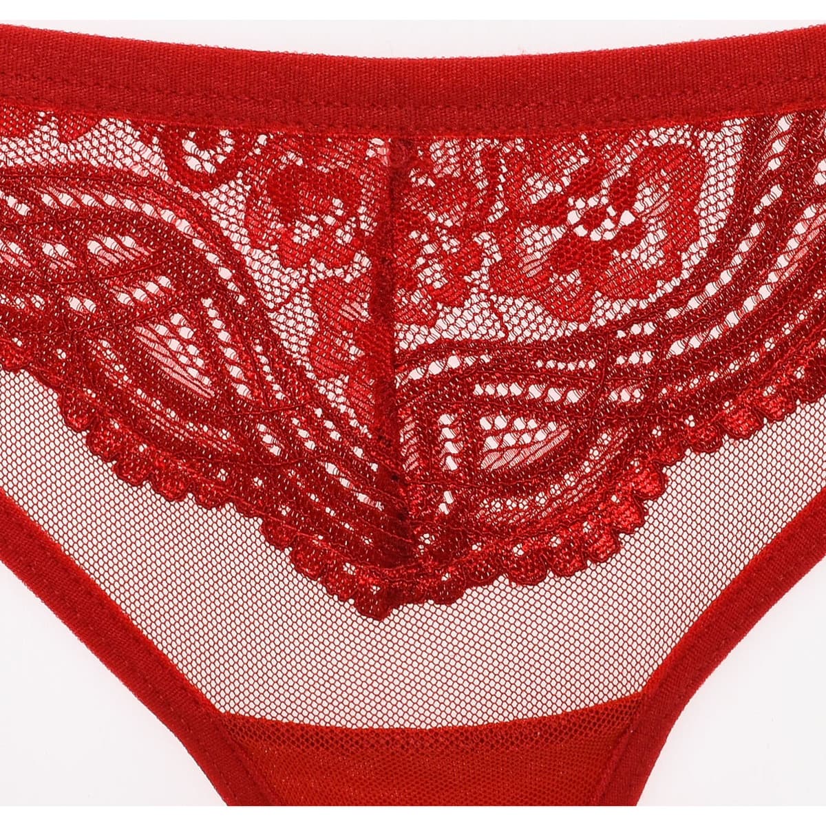 Women's Briefs Kisses And Love Red