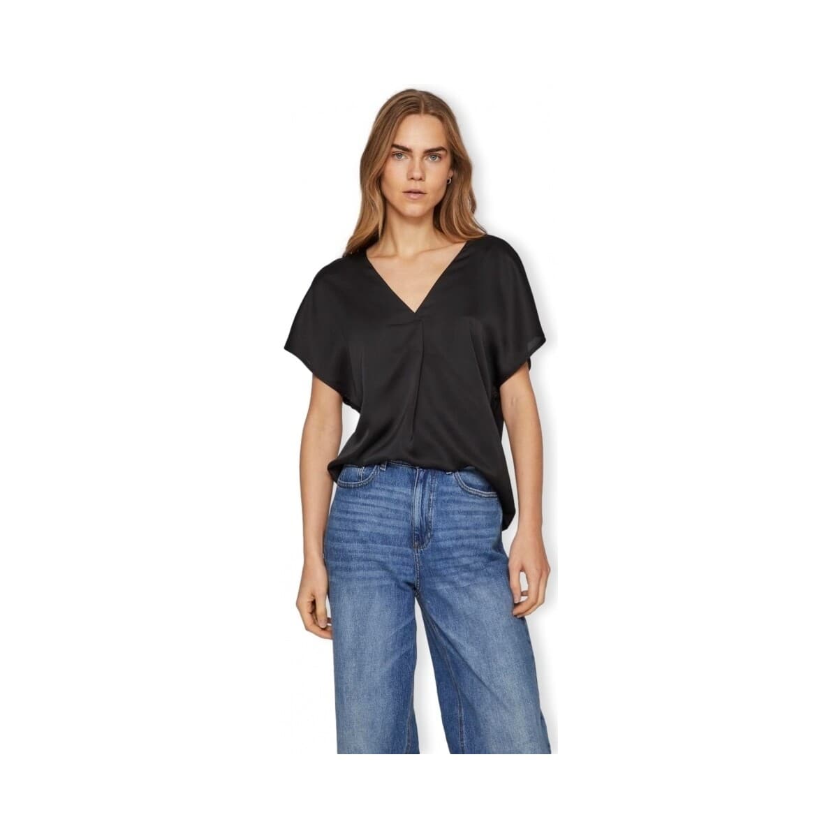 Women's T-Shirts Vila Black