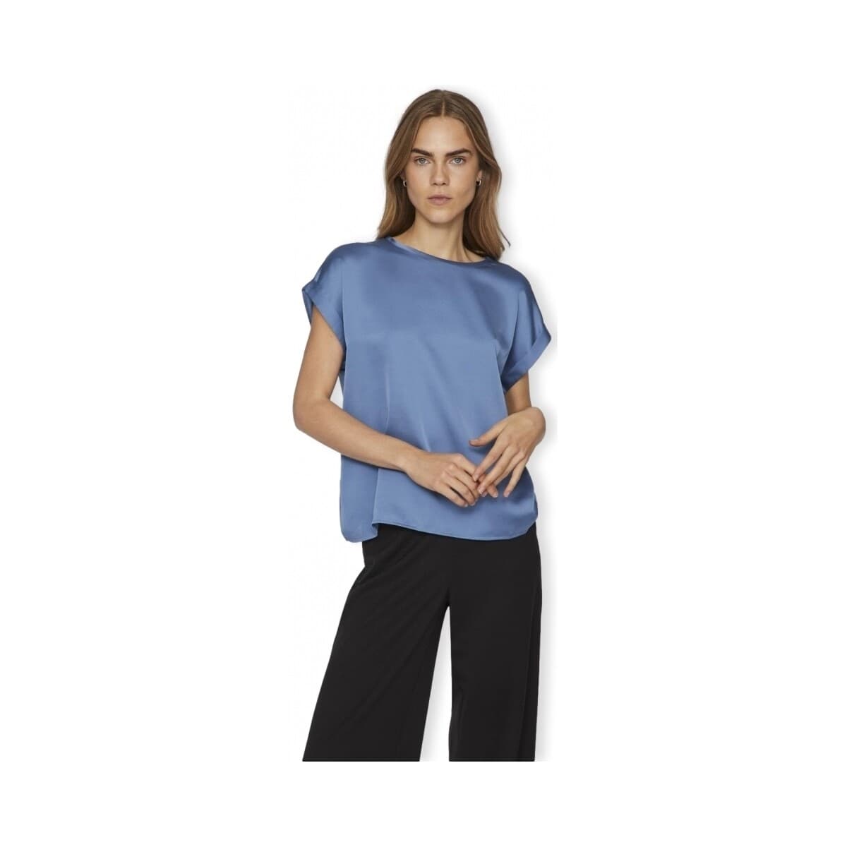 Women's T-Shirts Vila Blue