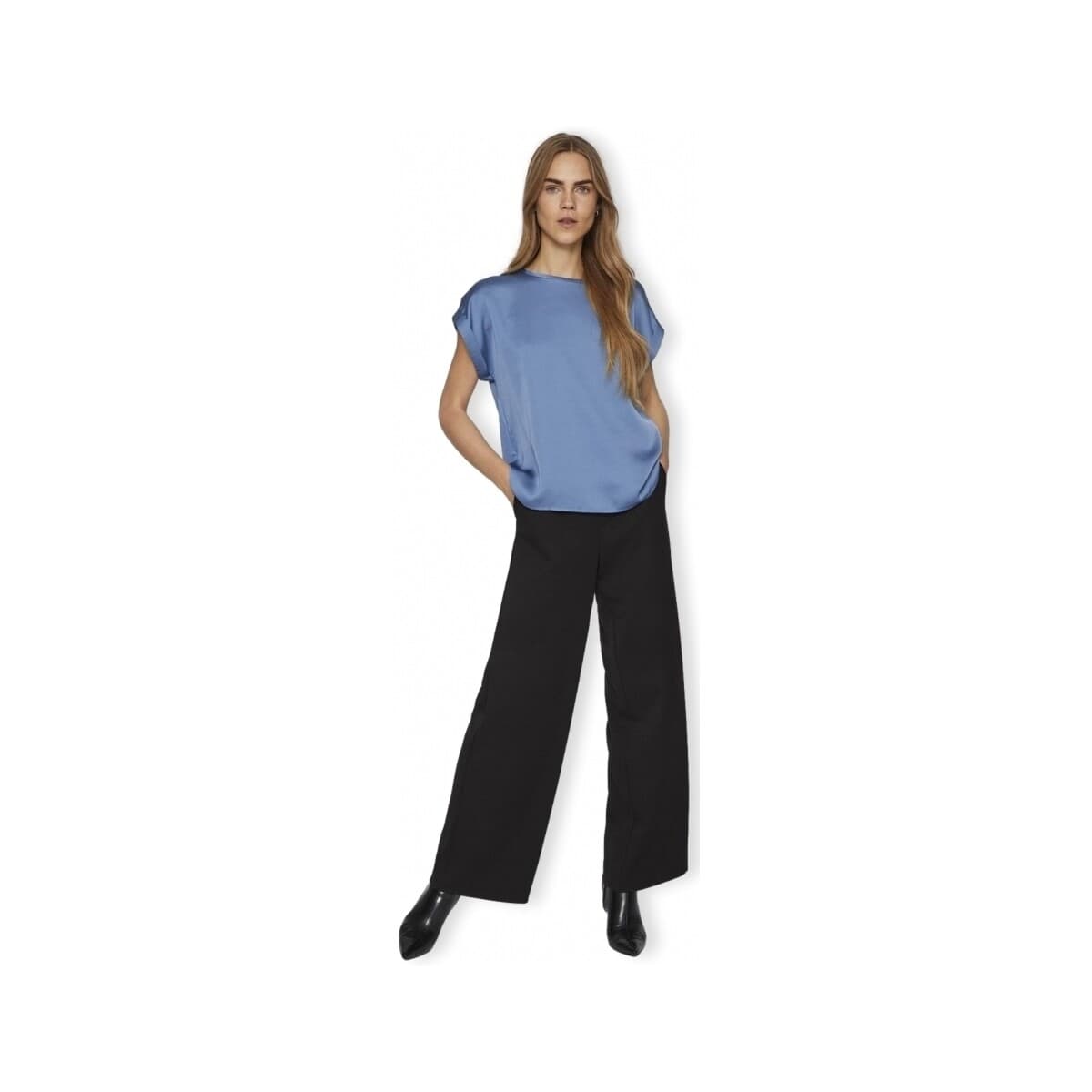 Women's T-Shirts Vila Blue