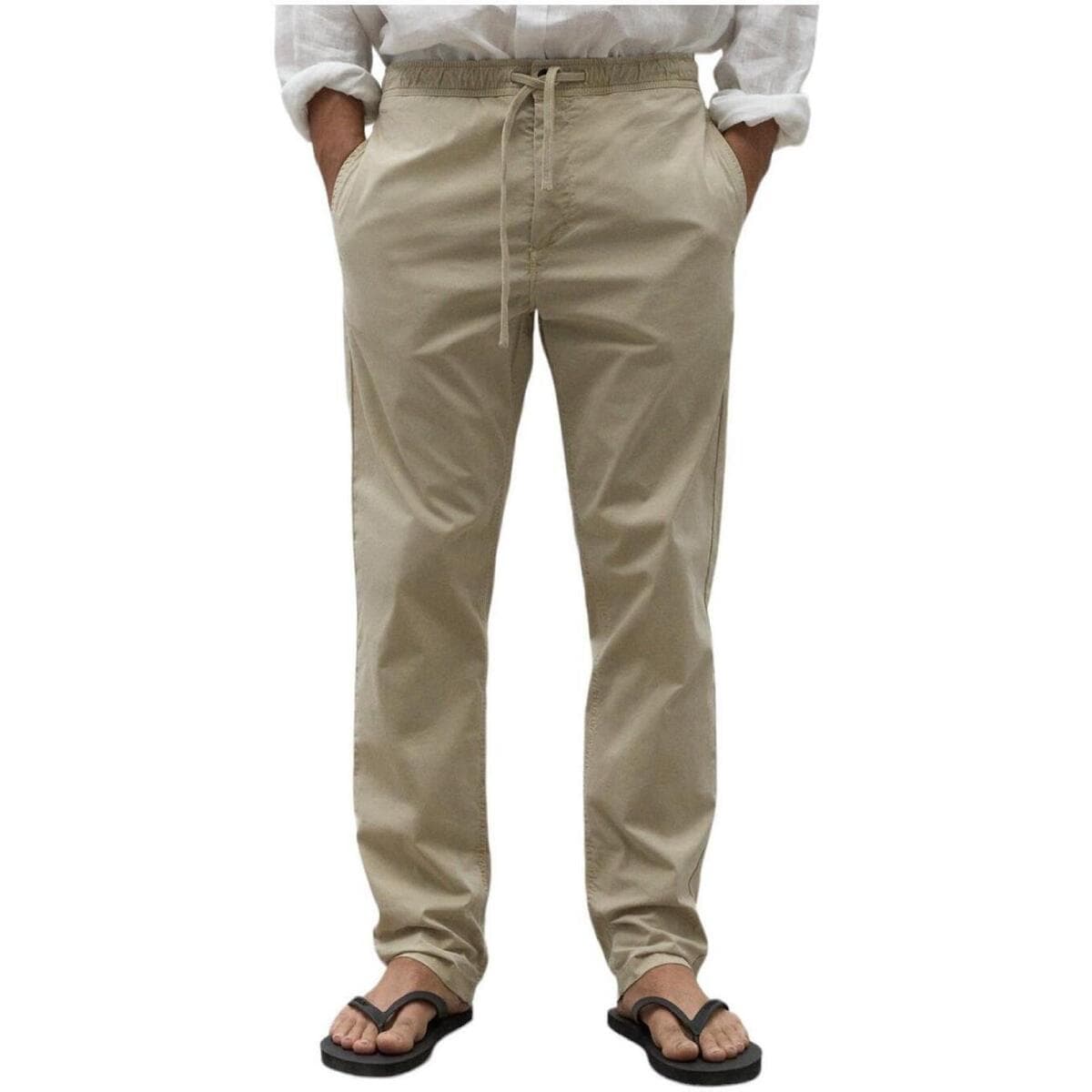 Men's Pants Ecoalf Beige