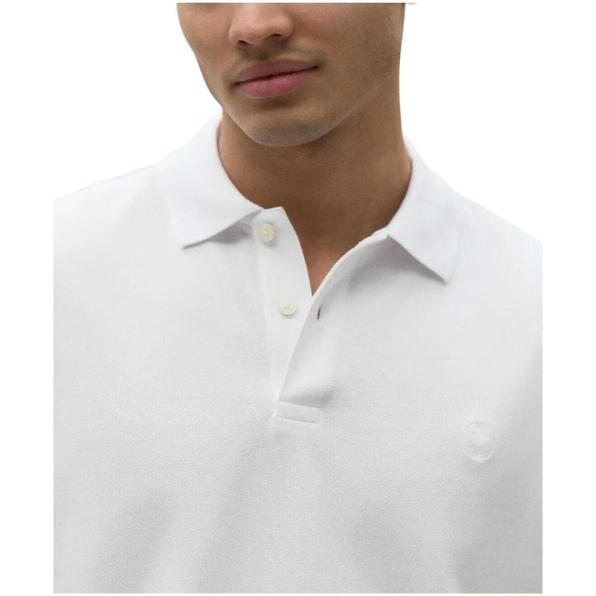 Men's Polo Shirts Ecoalf White