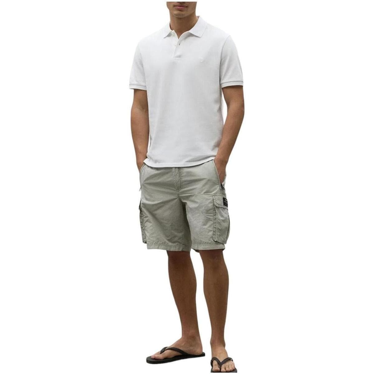 Men's Polo Shirts Ecoalf White