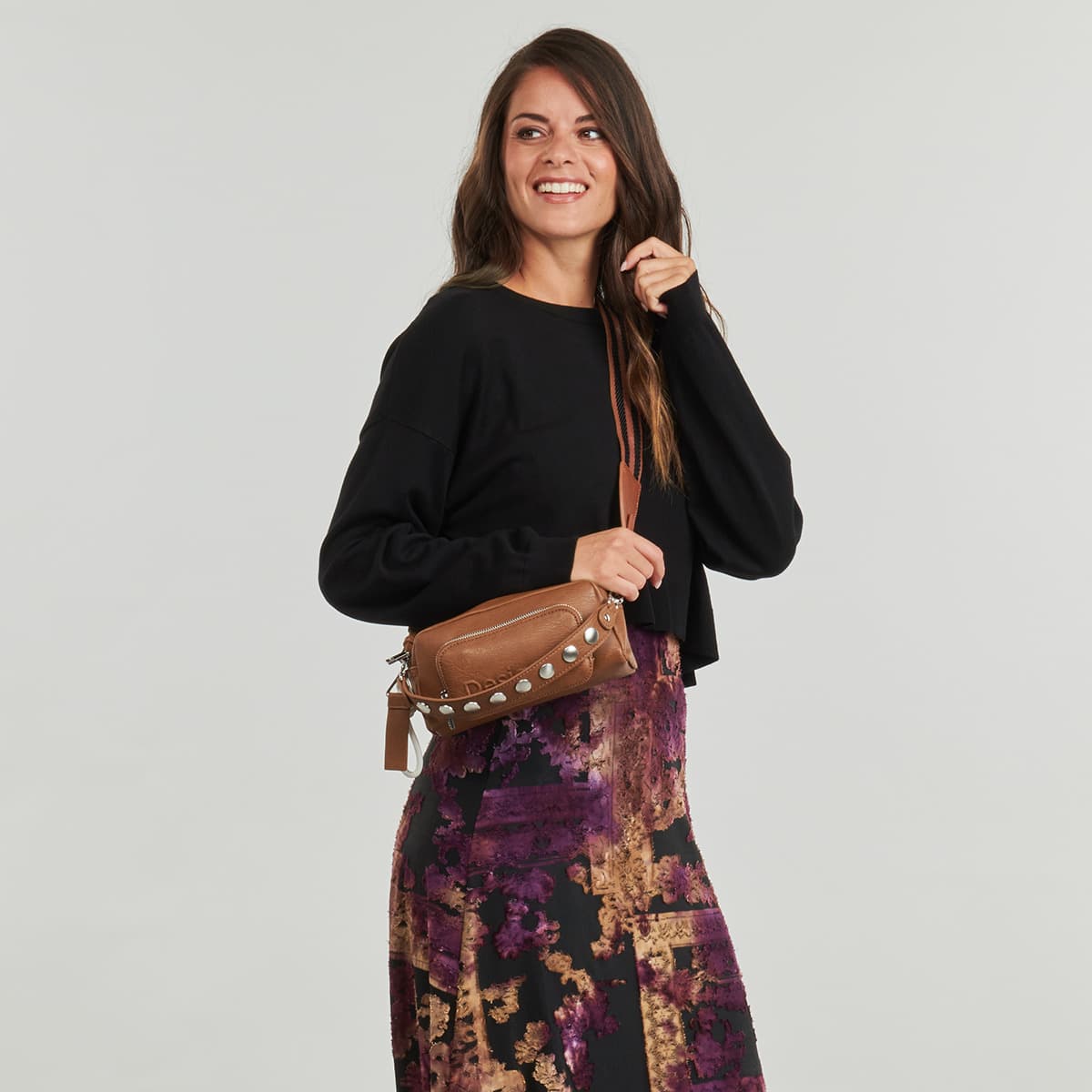 Women's Shoulder Bags Desigual Brown
