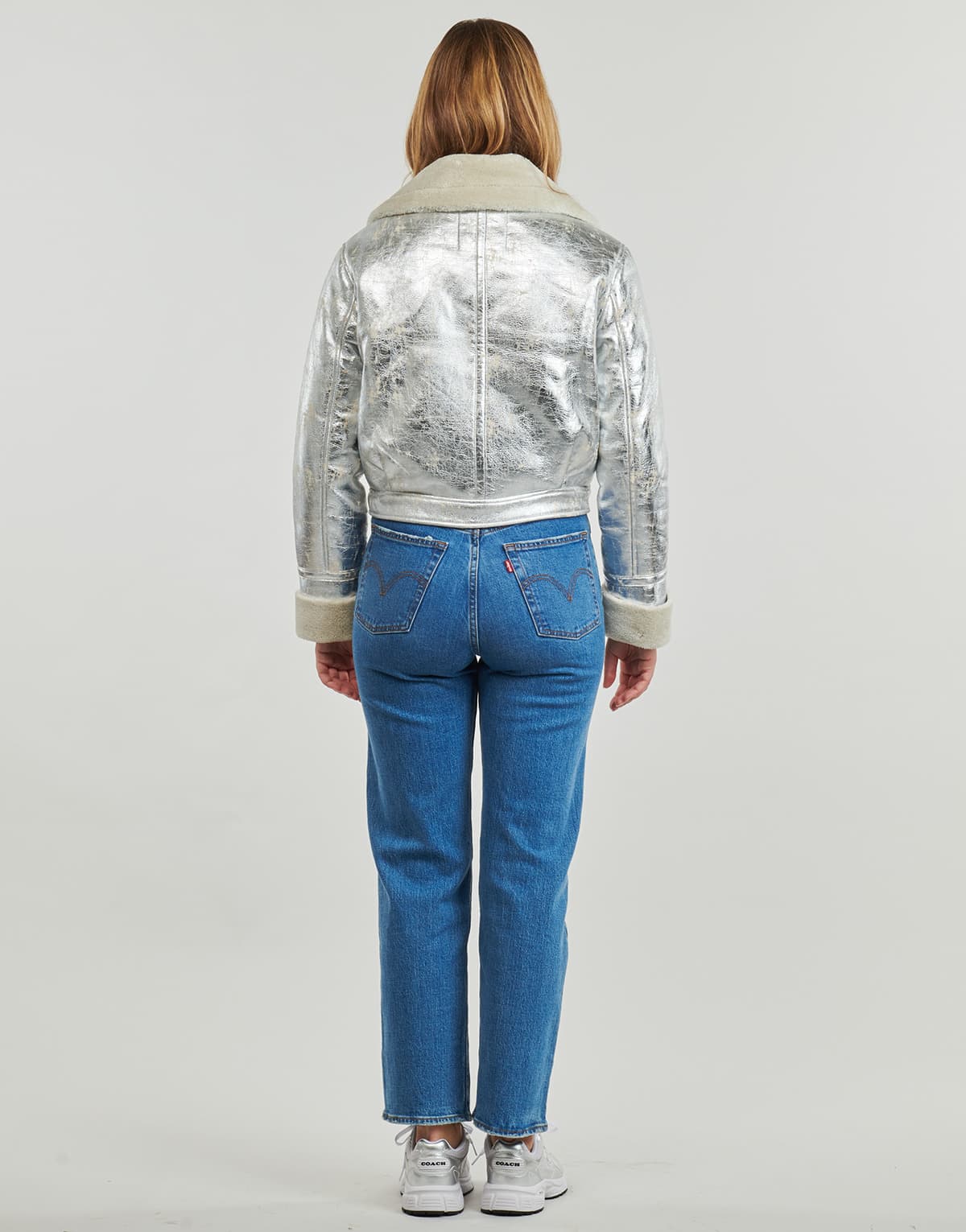 Women's Jackets Desigual Silver