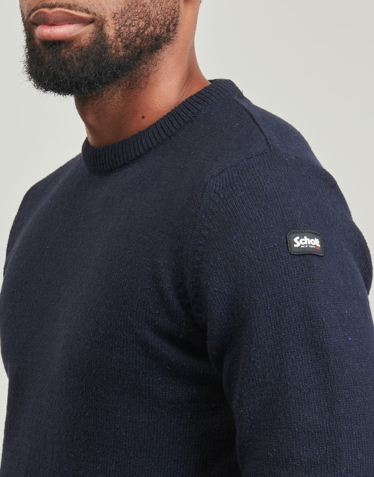 Men's Sweaters Schott Blue