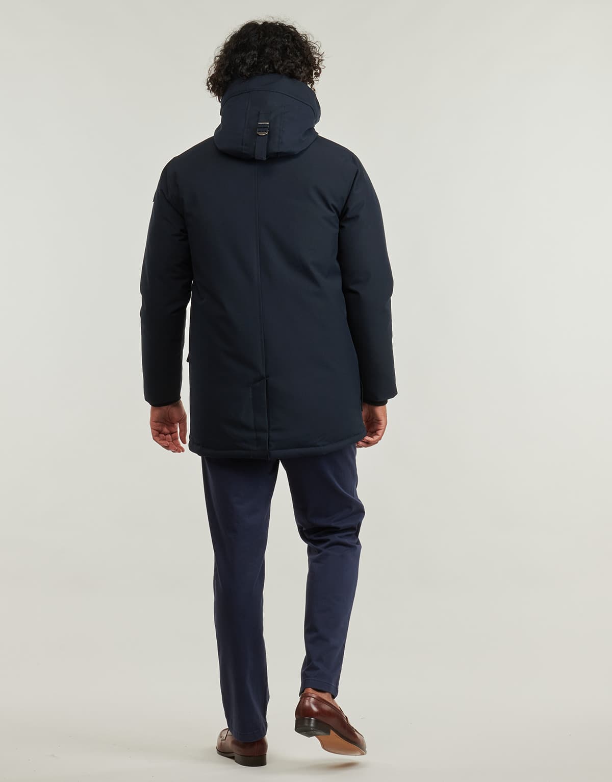 Men's Parkas Schott Blue