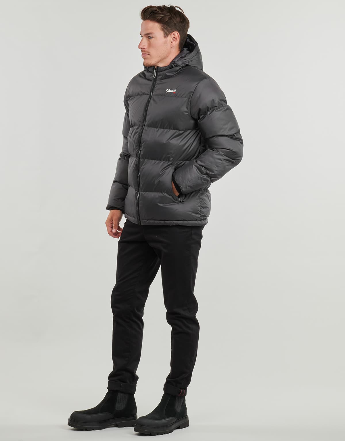 Men's Jackets Schott Gray