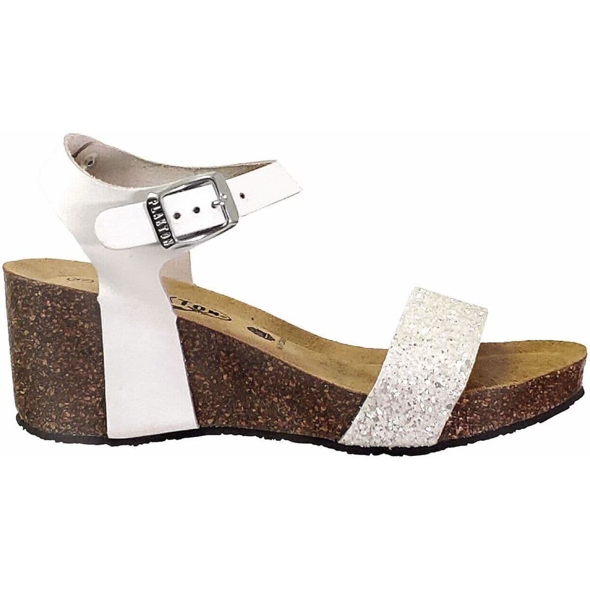 Women's Platforms Plakton White