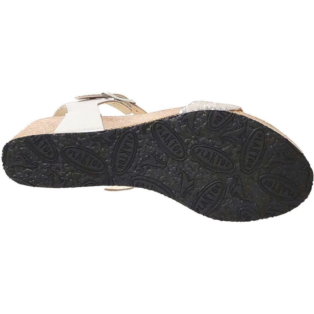 Women's Platforms Plakton White