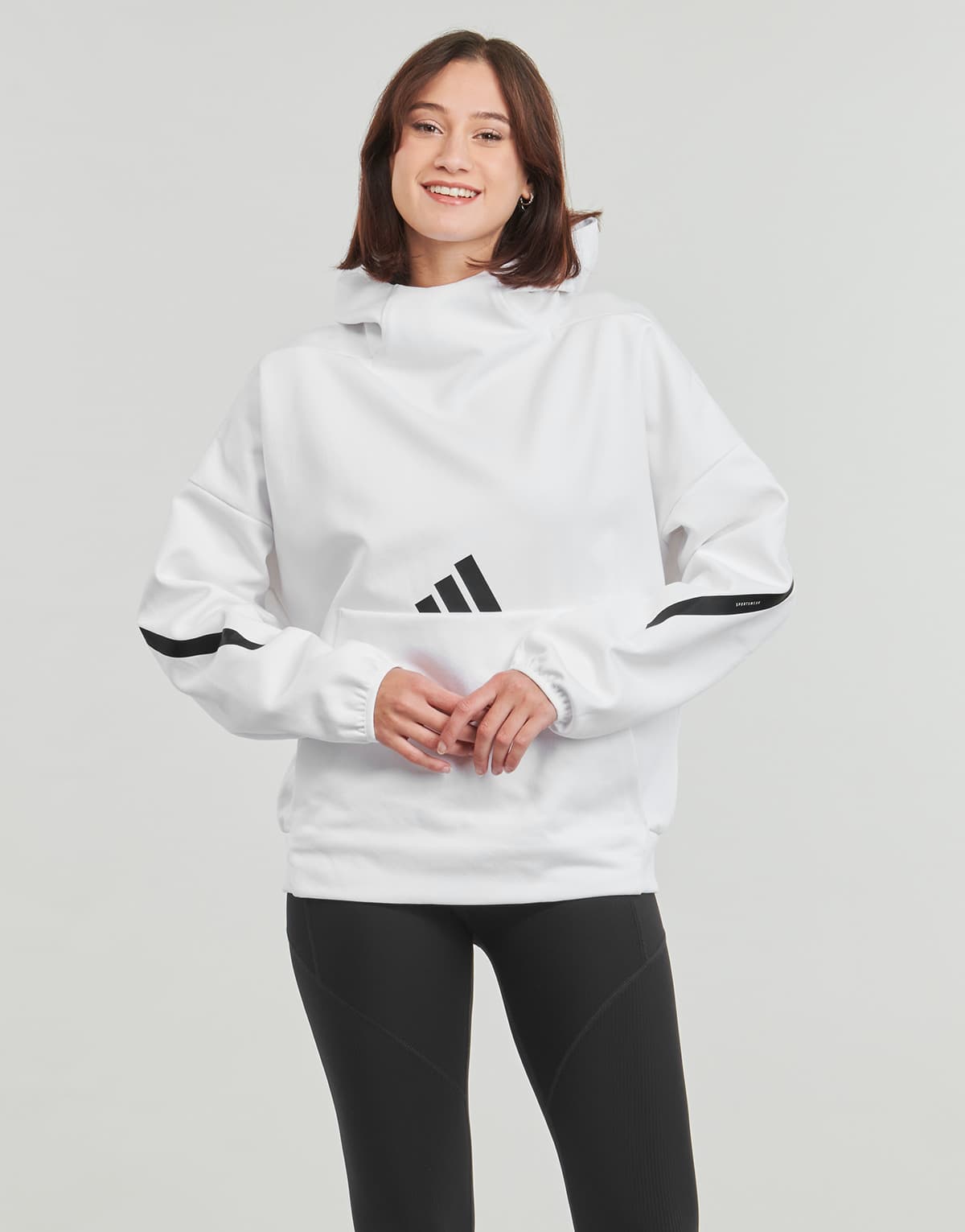 Women's Sweatshirts adidas White