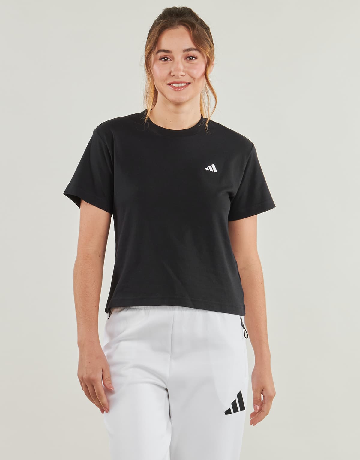Women's T-Shirts adidas Black