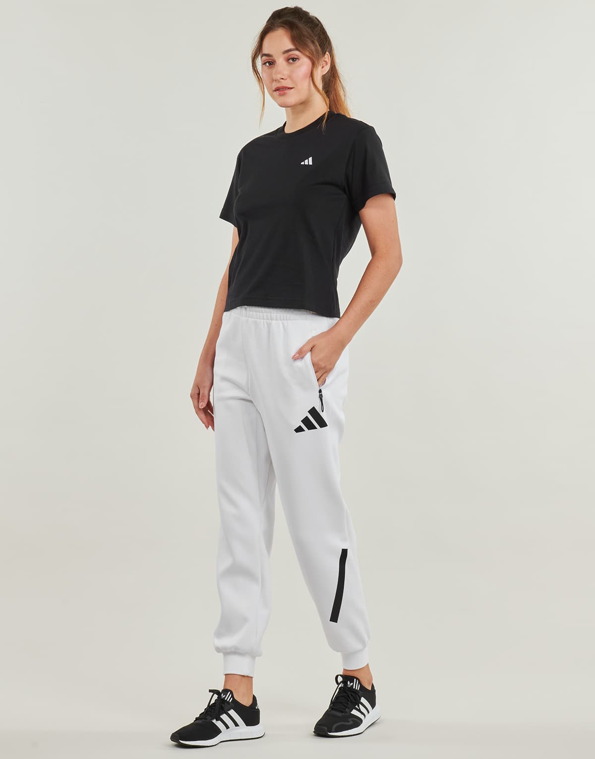 Women's T-Shirts adidas Black