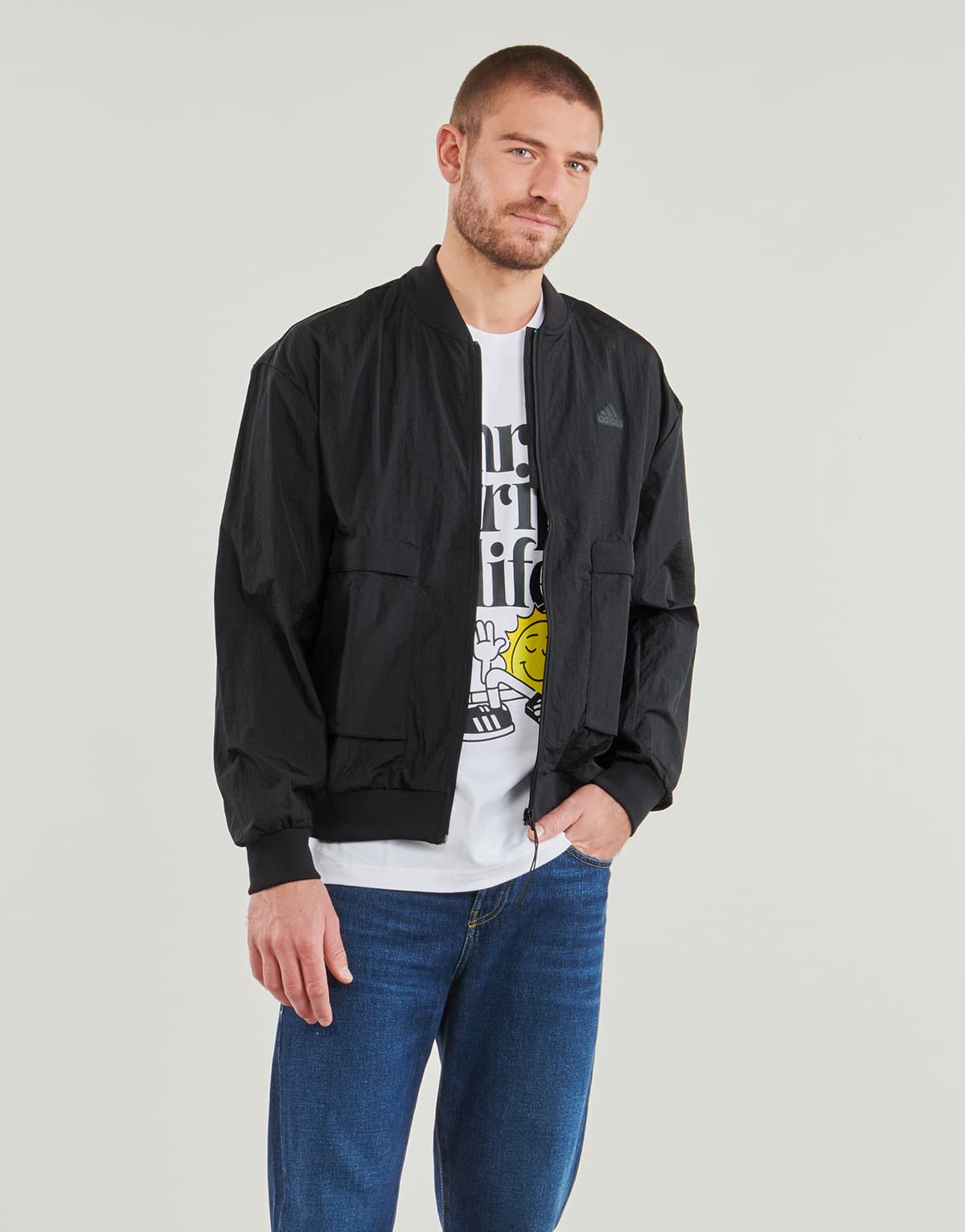 Men's Blazers adidas Black