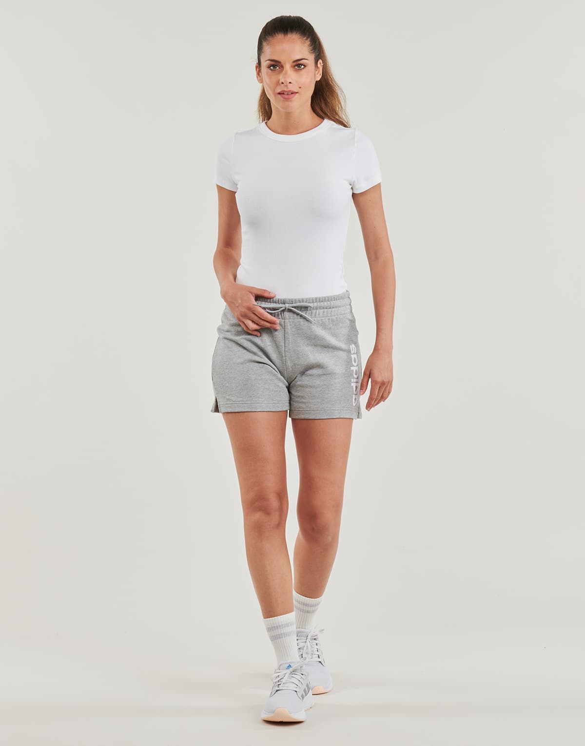 Women's Shorts adidas Gray