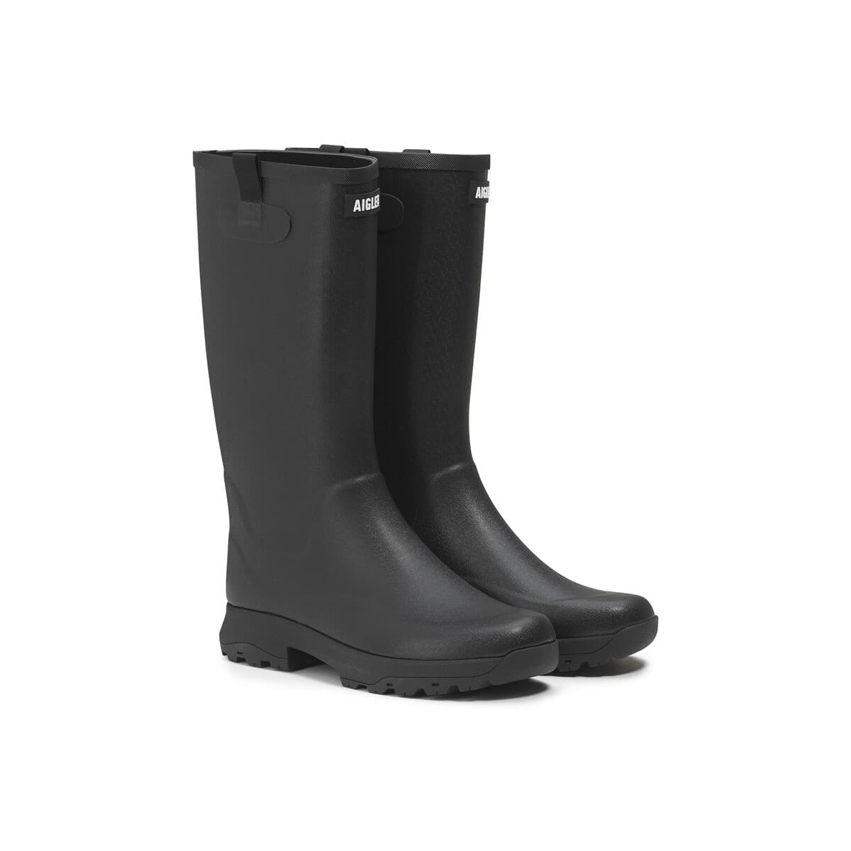 Women's Wellington Boots Aigle Black