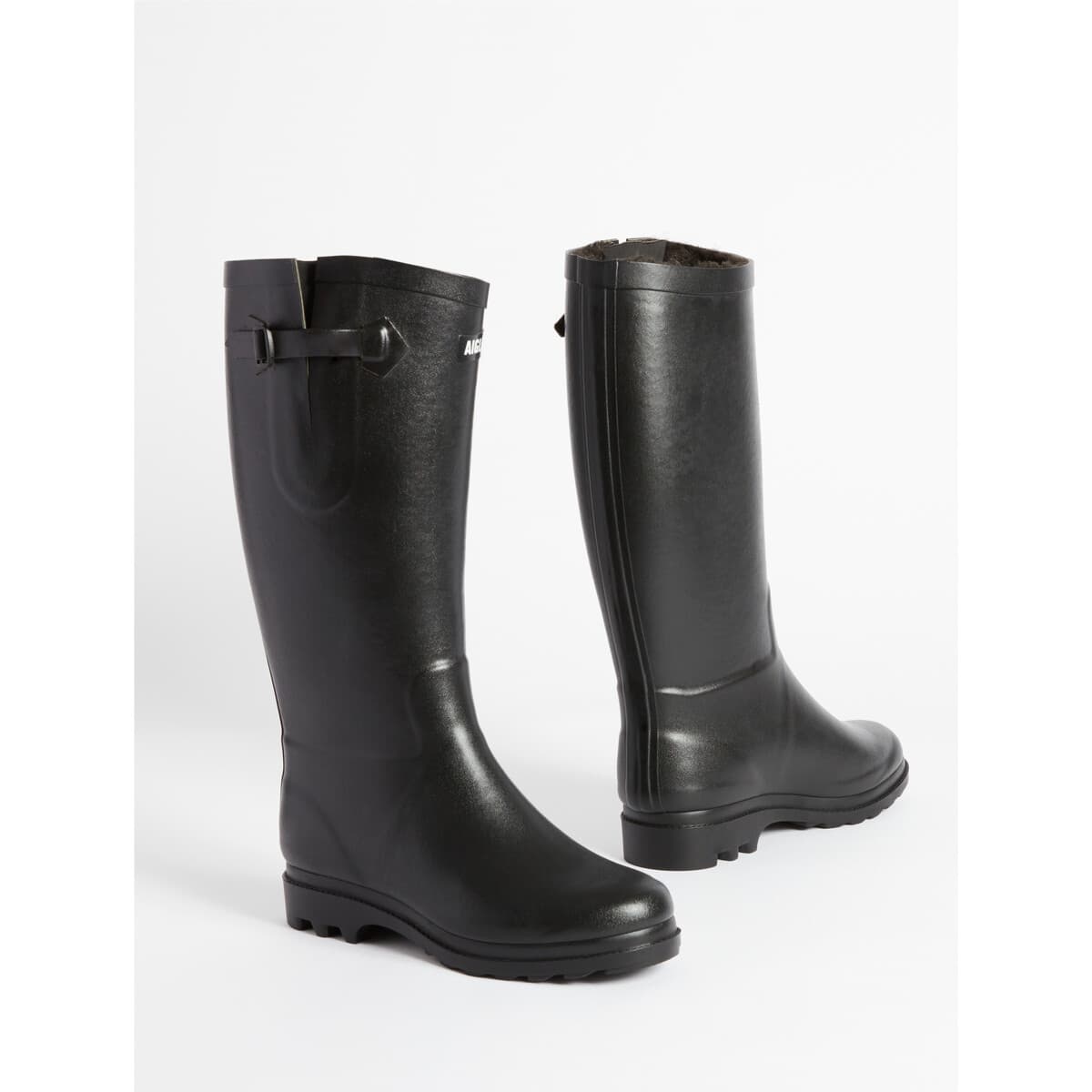 Women's Wellington Boots Aigle Black