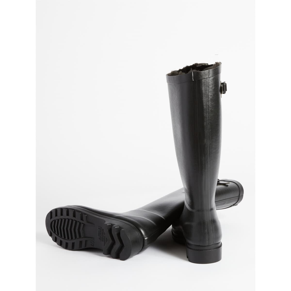 Women's Wellington Boots Aigle Black