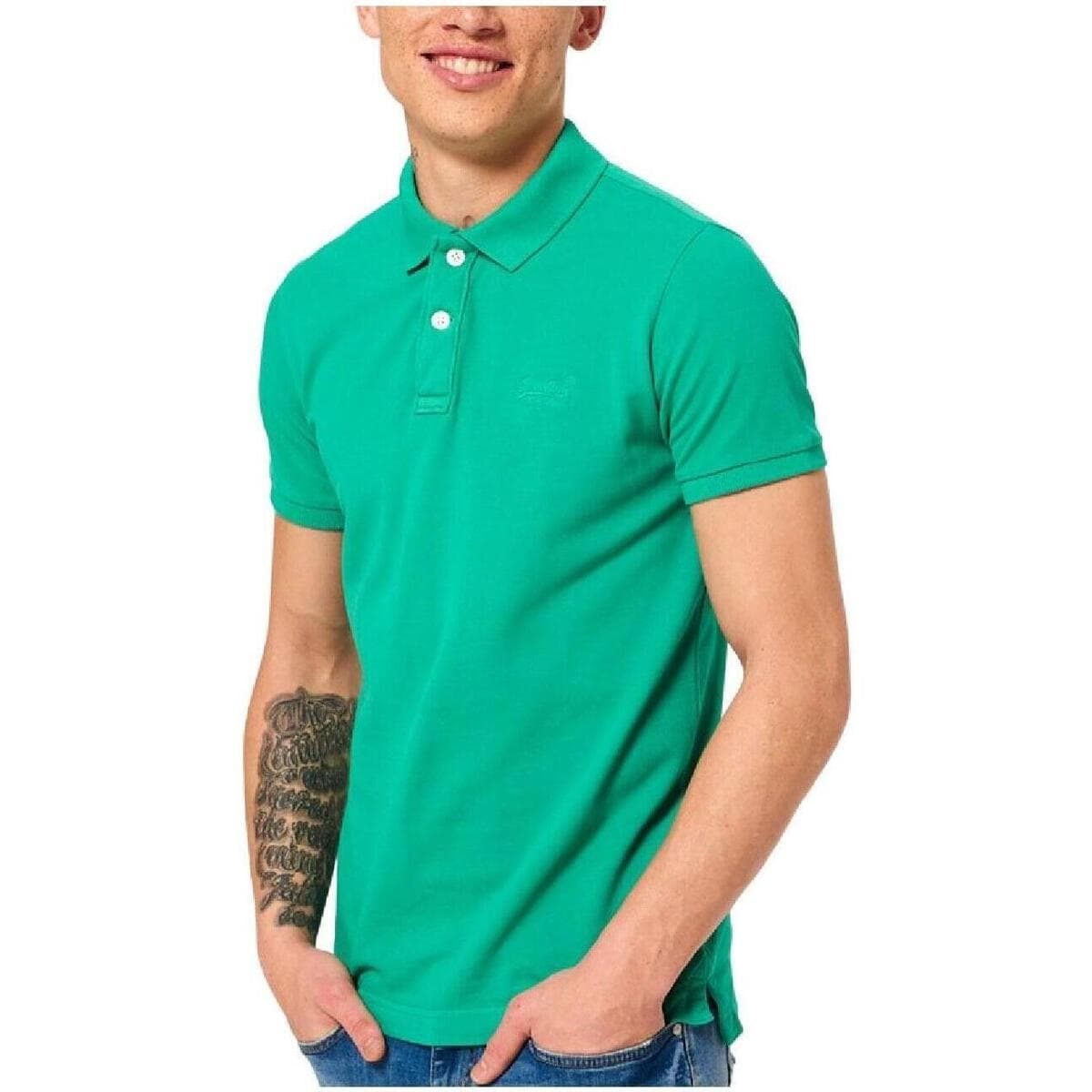 Men's T-Shirts Superdry Green