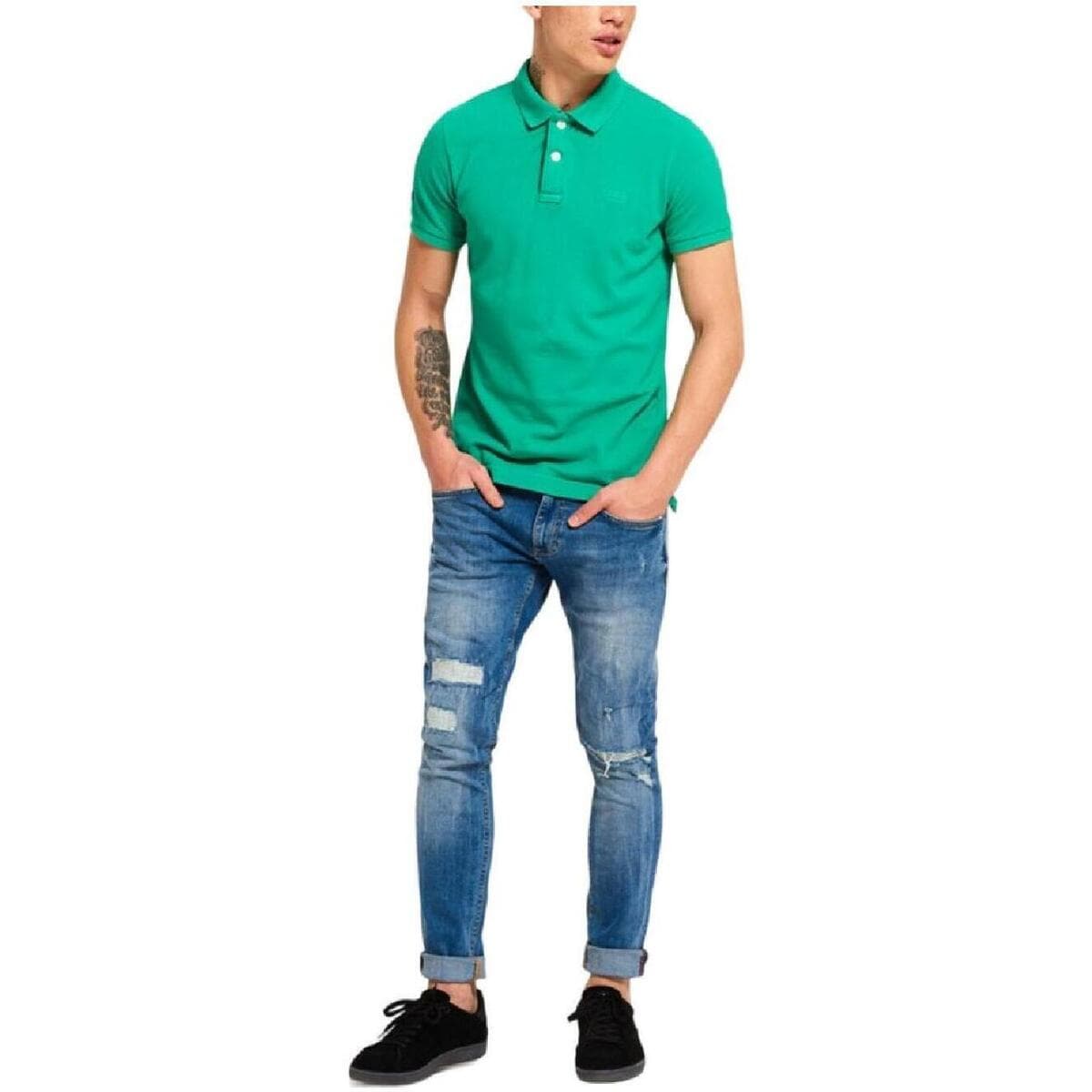 Men's T-Shirts Superdry Green
