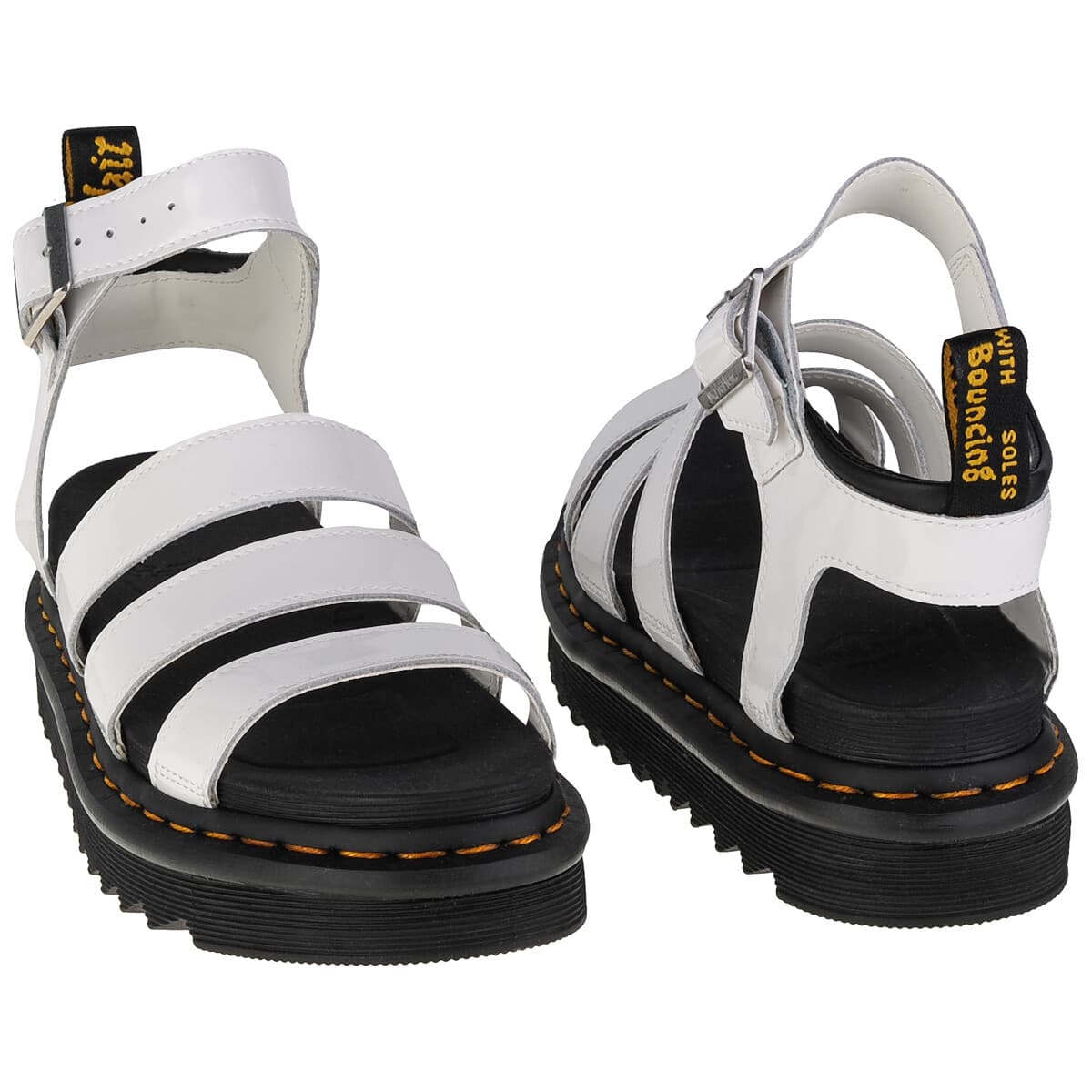 Women's Sports Sandals Dr. Martens White