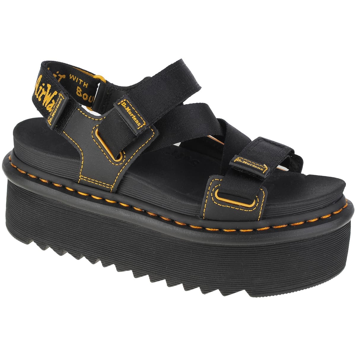 Women's Sports Sandals Dr. Martens Black