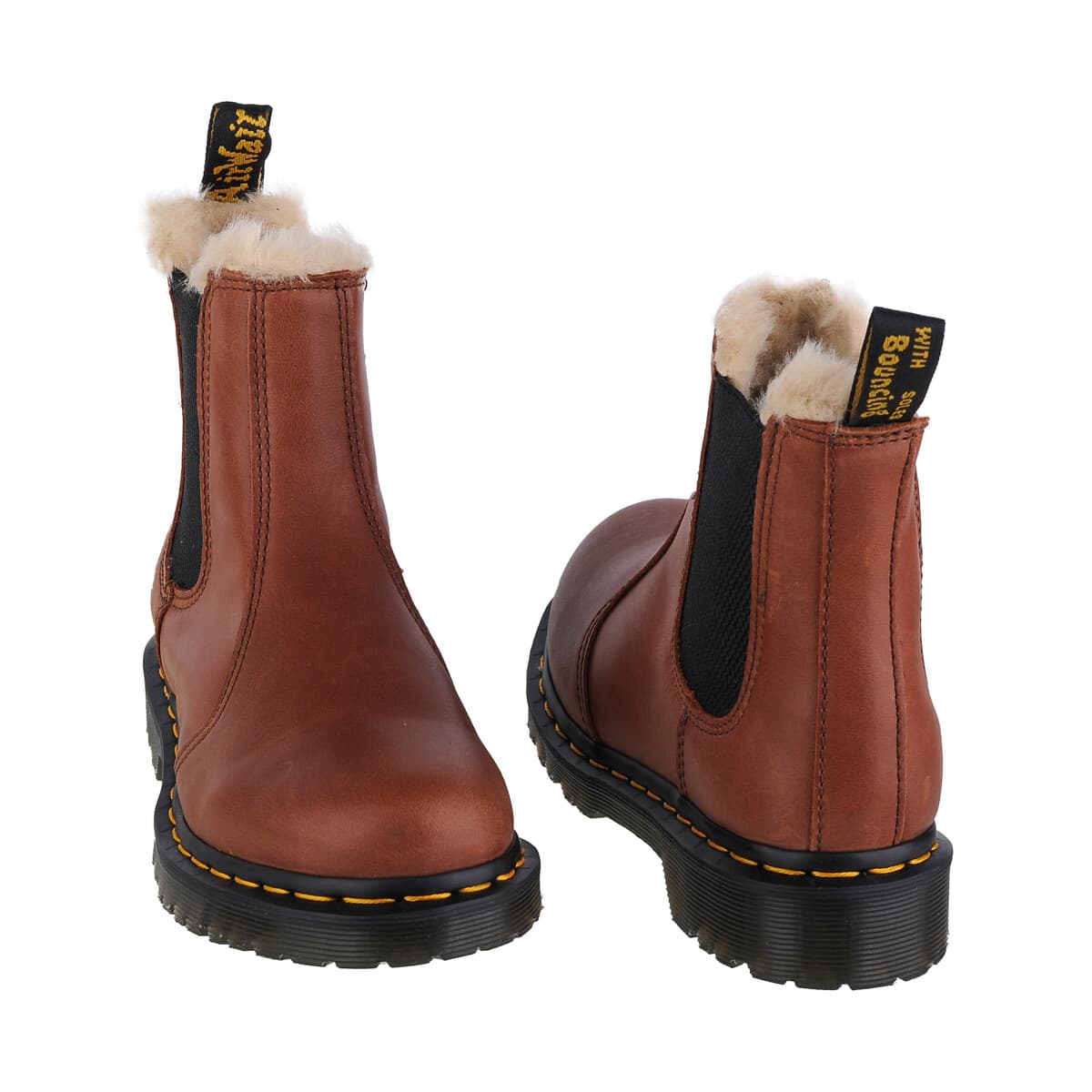 Women's Boots Dr. Martens Brown