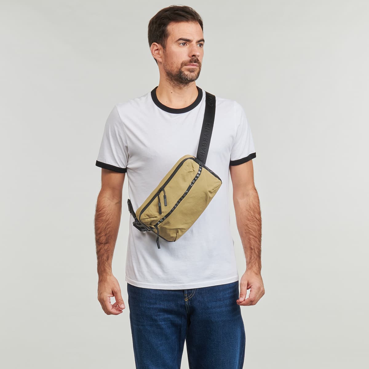 Men's Belt Bags Chabrand Beige