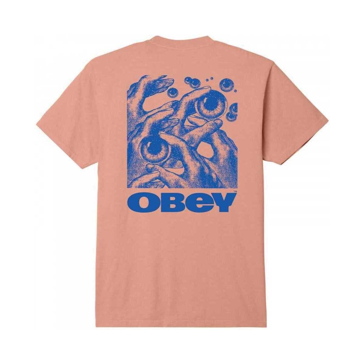 Men's T-Shirts Obey Orange