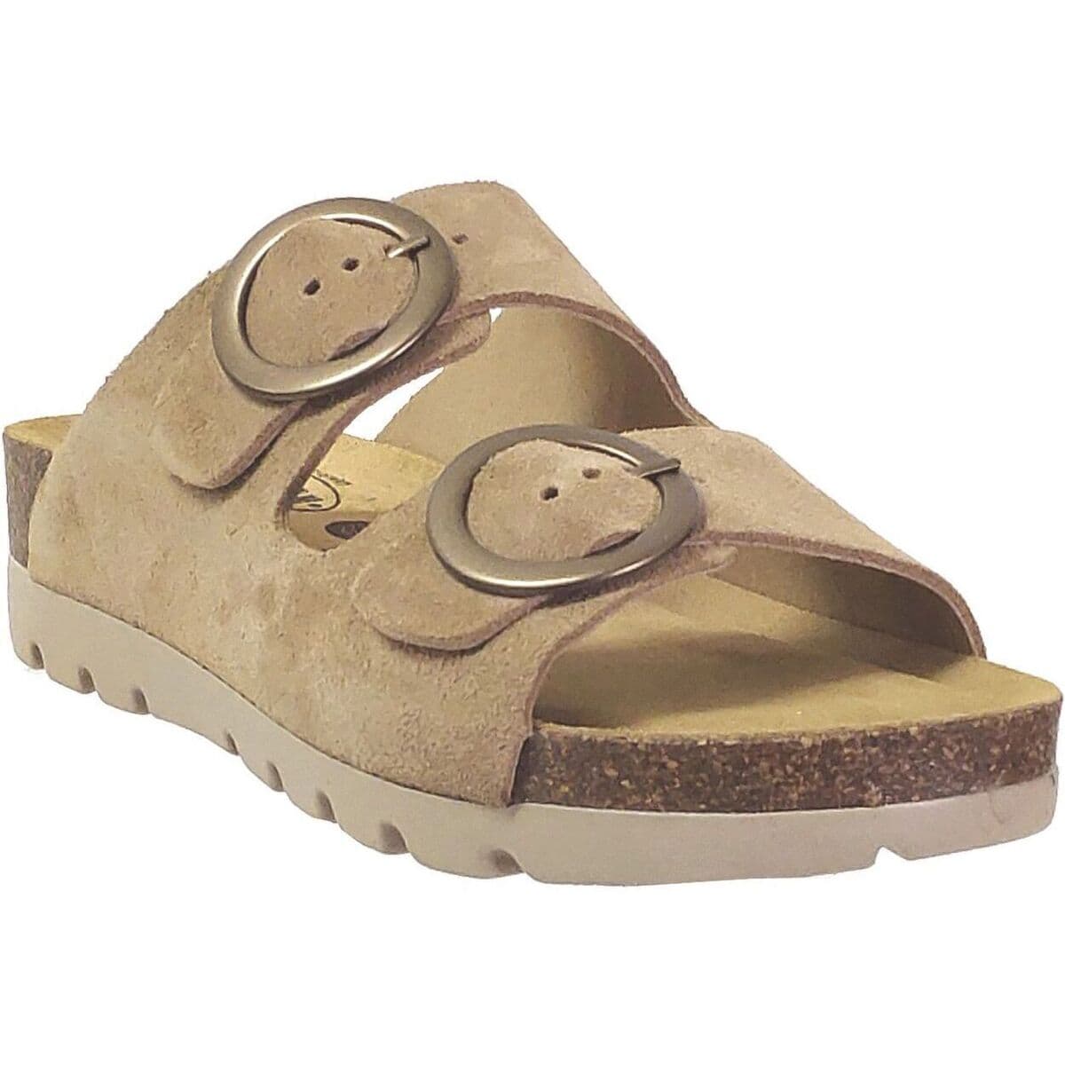 Women's Mules Plakton Beige