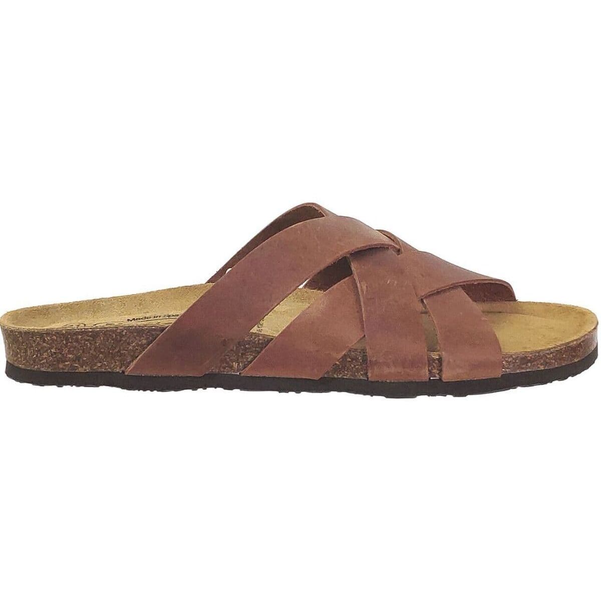 Men's Mules Plakton Brown