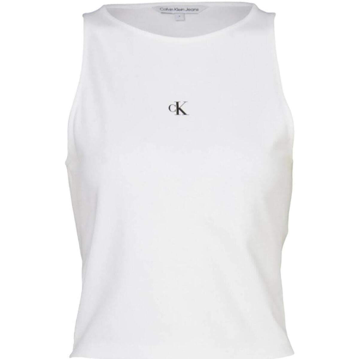 Women's T-Shirts Calvin Klein White