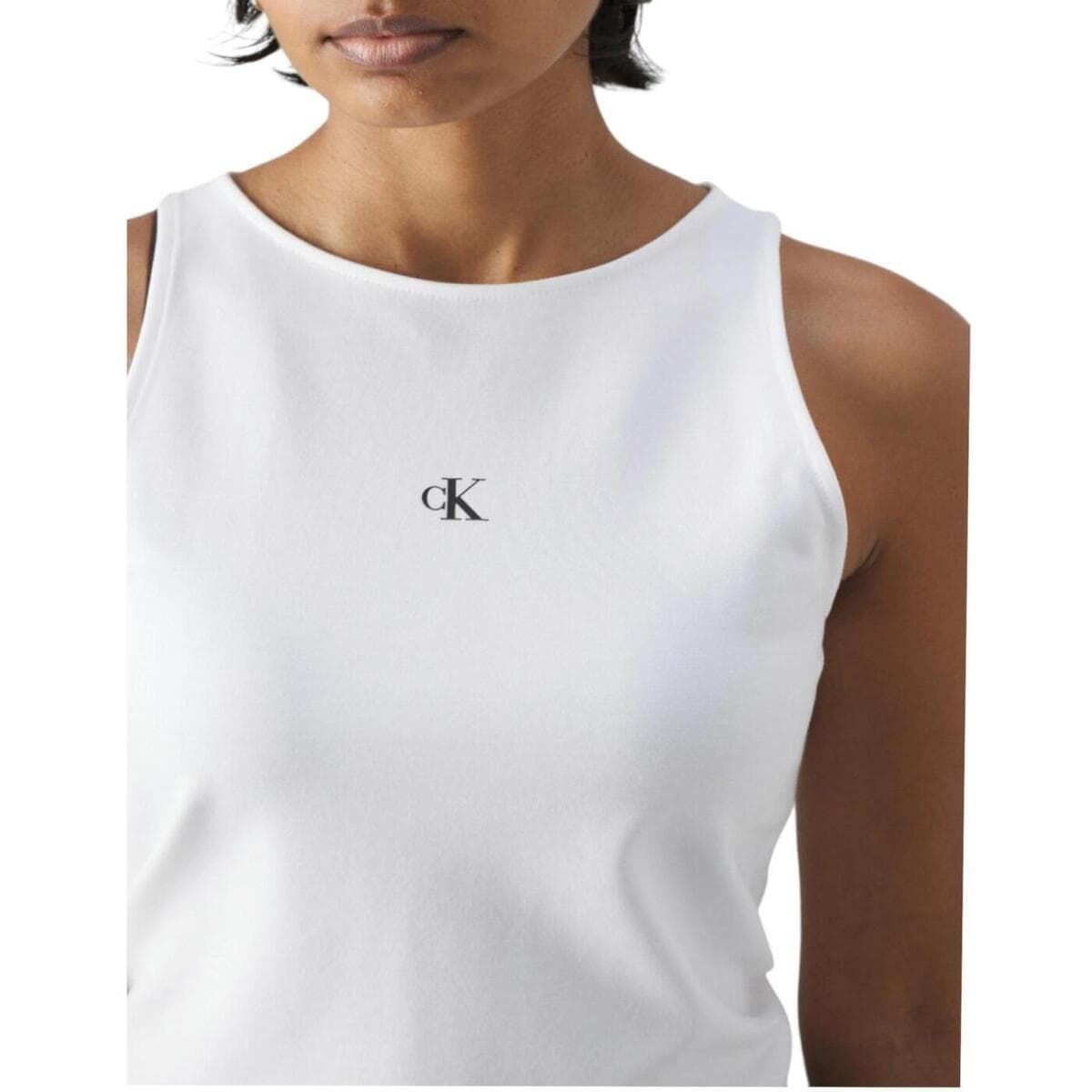Women's T-Shirts Calvin Klein White