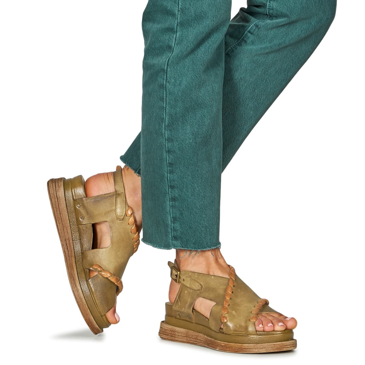 Women's Platforms Airstep / A.S.98 Beige