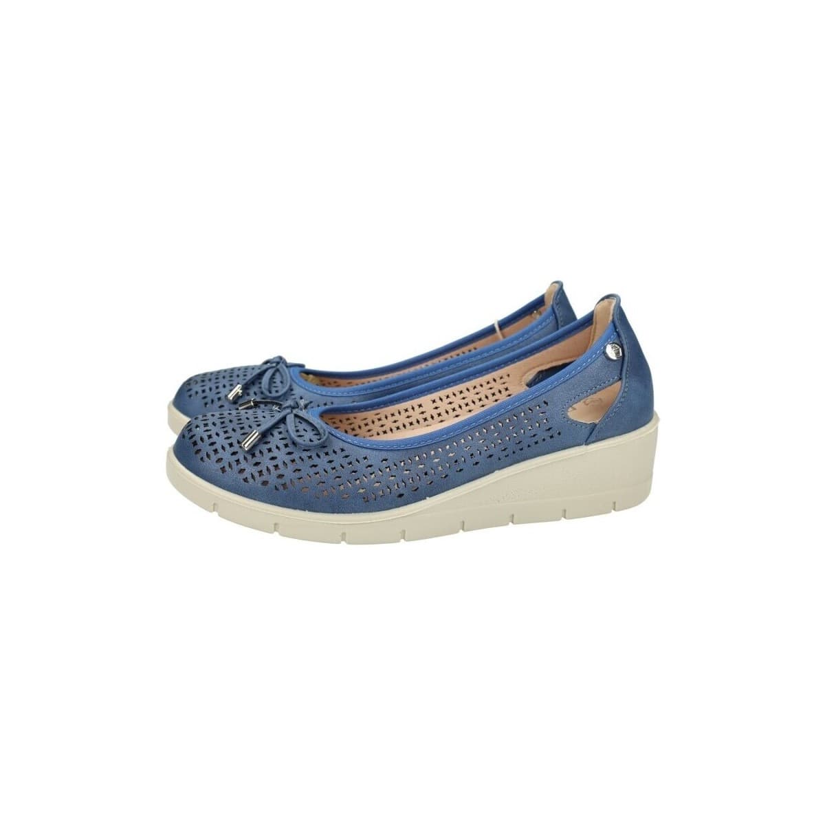Women's Ballet Flats Mysoft Blue