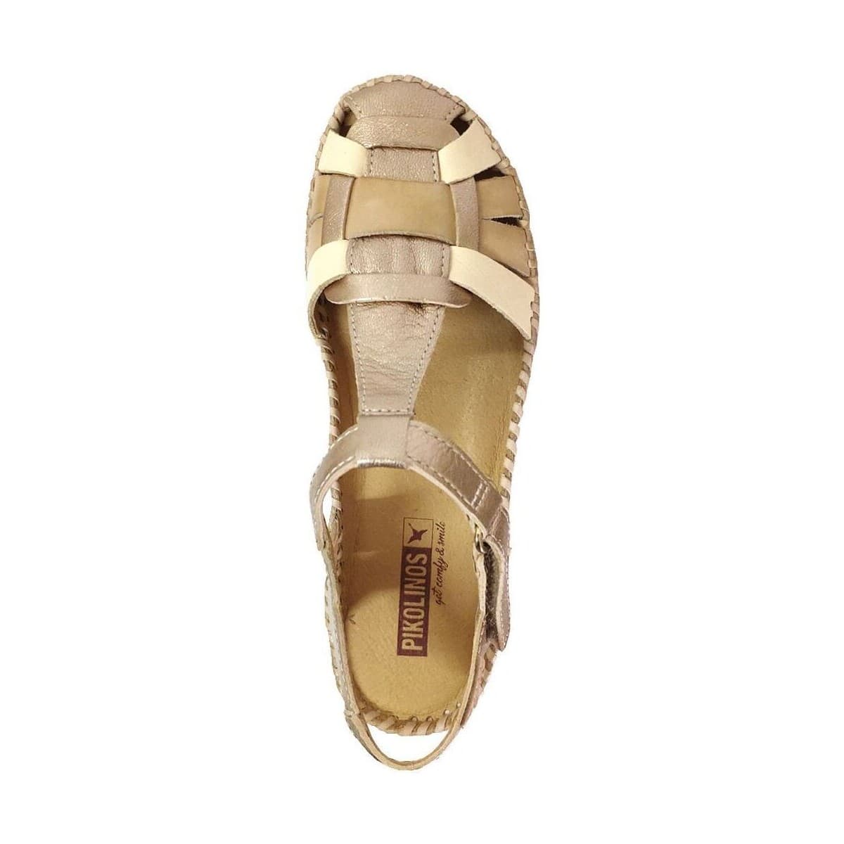 Women's Platforms Pikolinos Beige