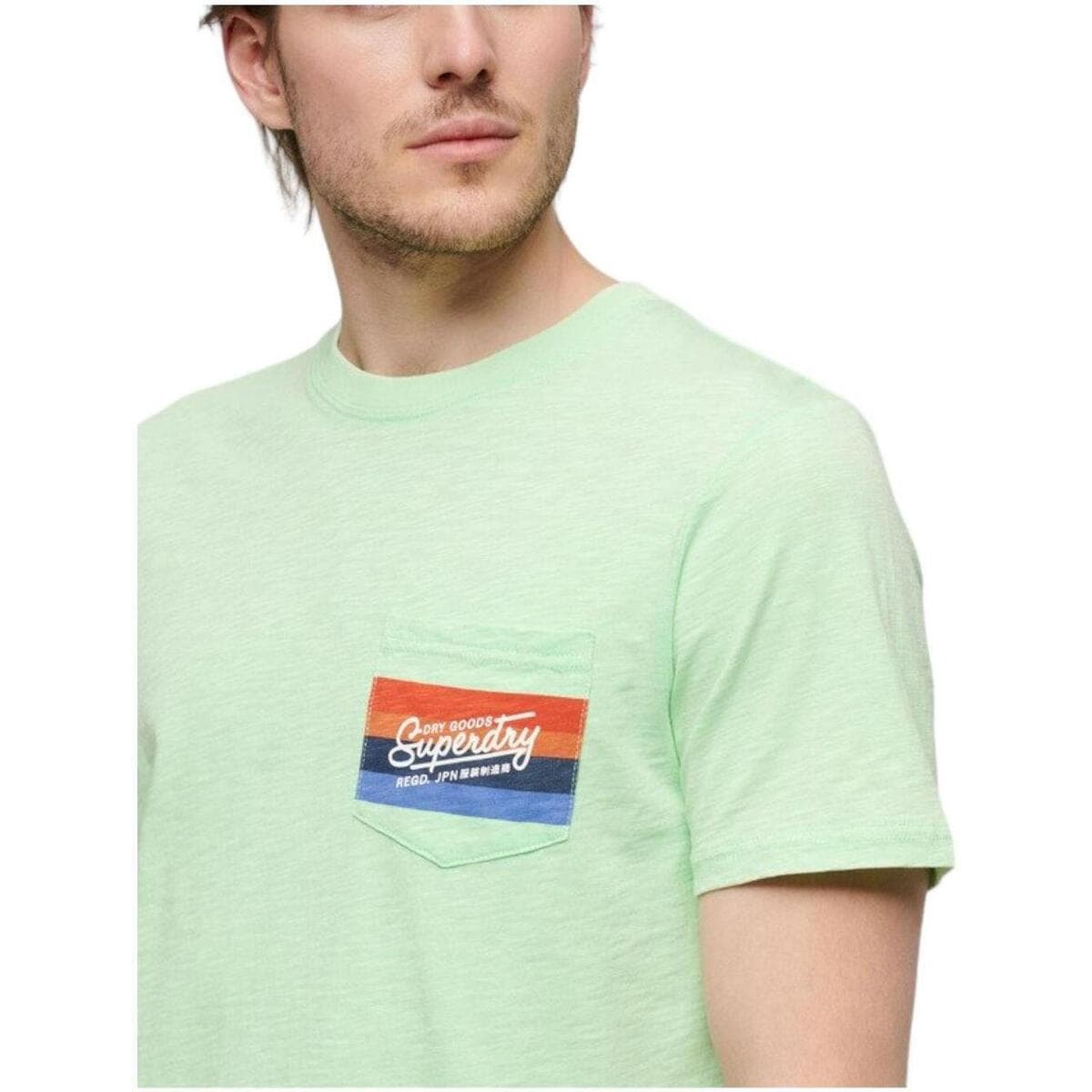 Men's T-Shirts Superdry Green